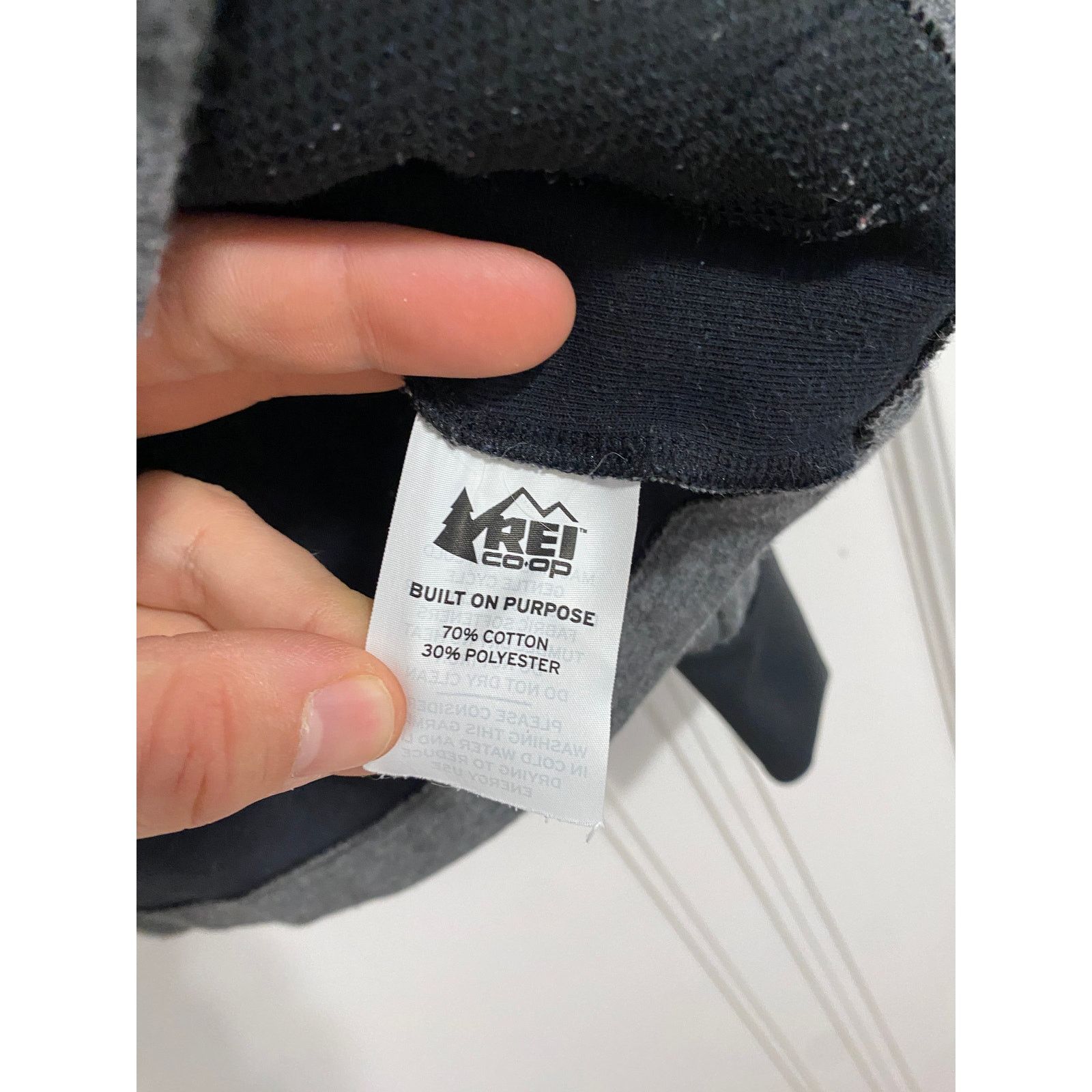 Rei Women's Gray REI Full-Zip Hoodie Sweatshirt Size Small Size S / US 4 / IT 40 - 3 Thumbnail
