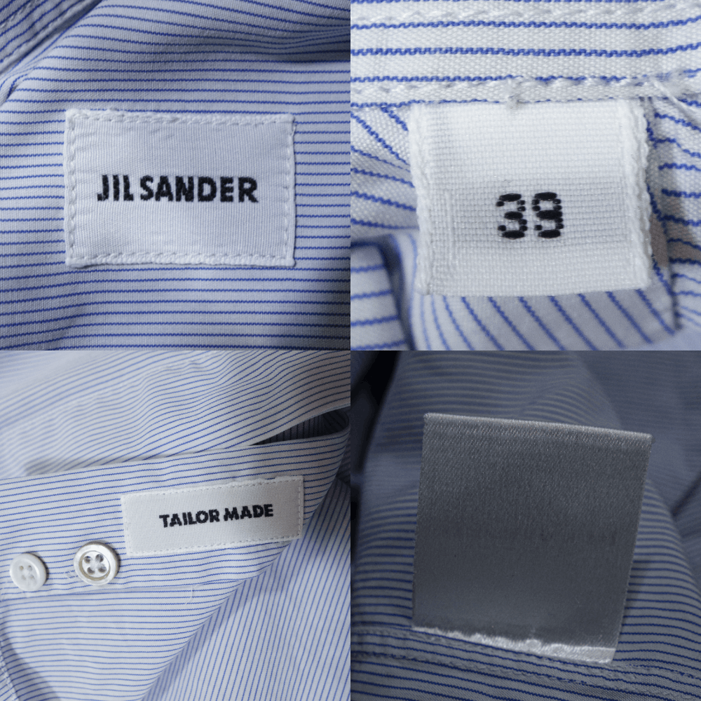 Jil Sander 00S Stripes Longsleeve Dress Shirt Vintage Size US M / EU 48-50 / 2 - 9 Thumbnail