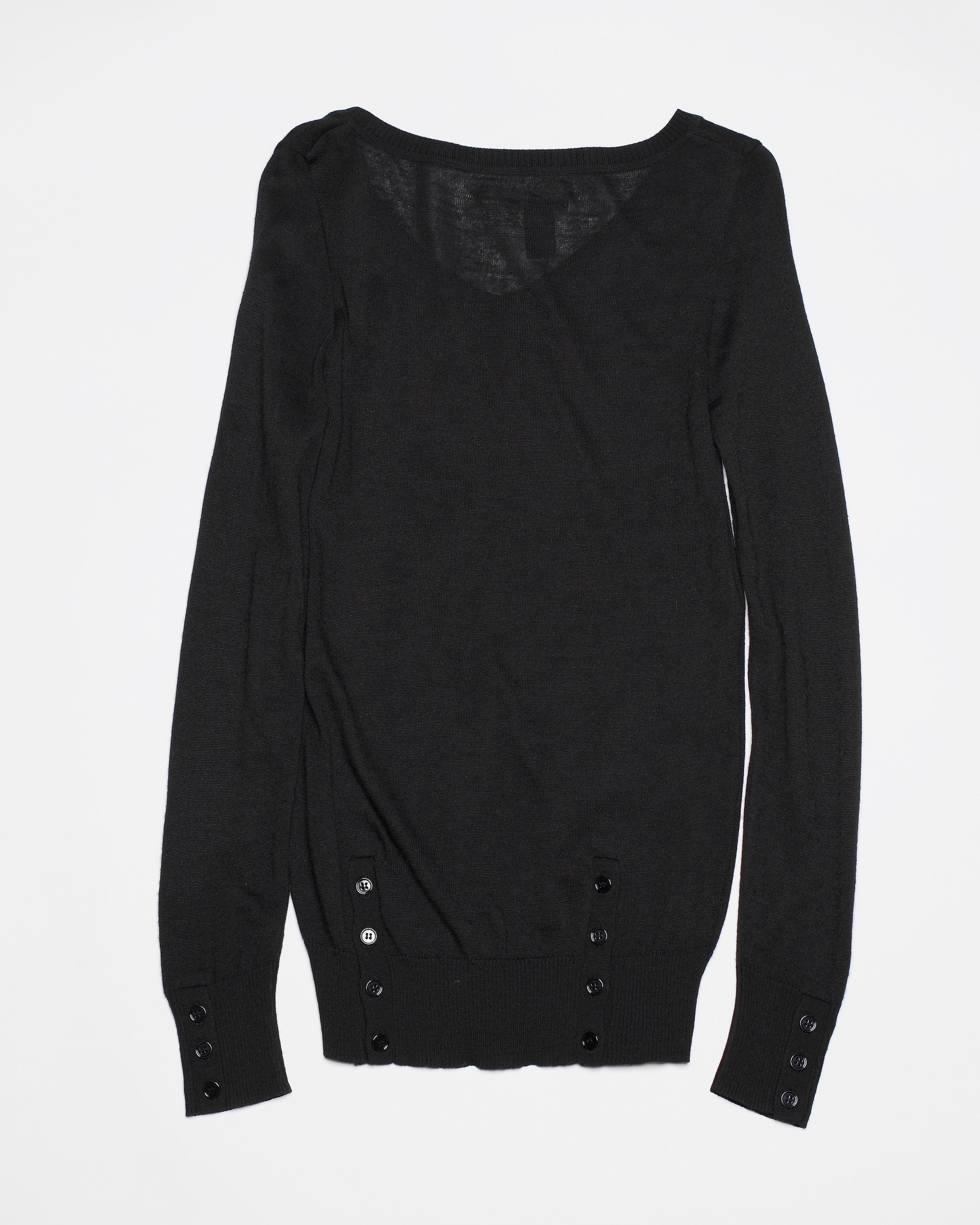 Limi Feu Limi Feu V Neck Knit Sweater Size US S / EU 44-46 / 1 - 2 Thumbnail