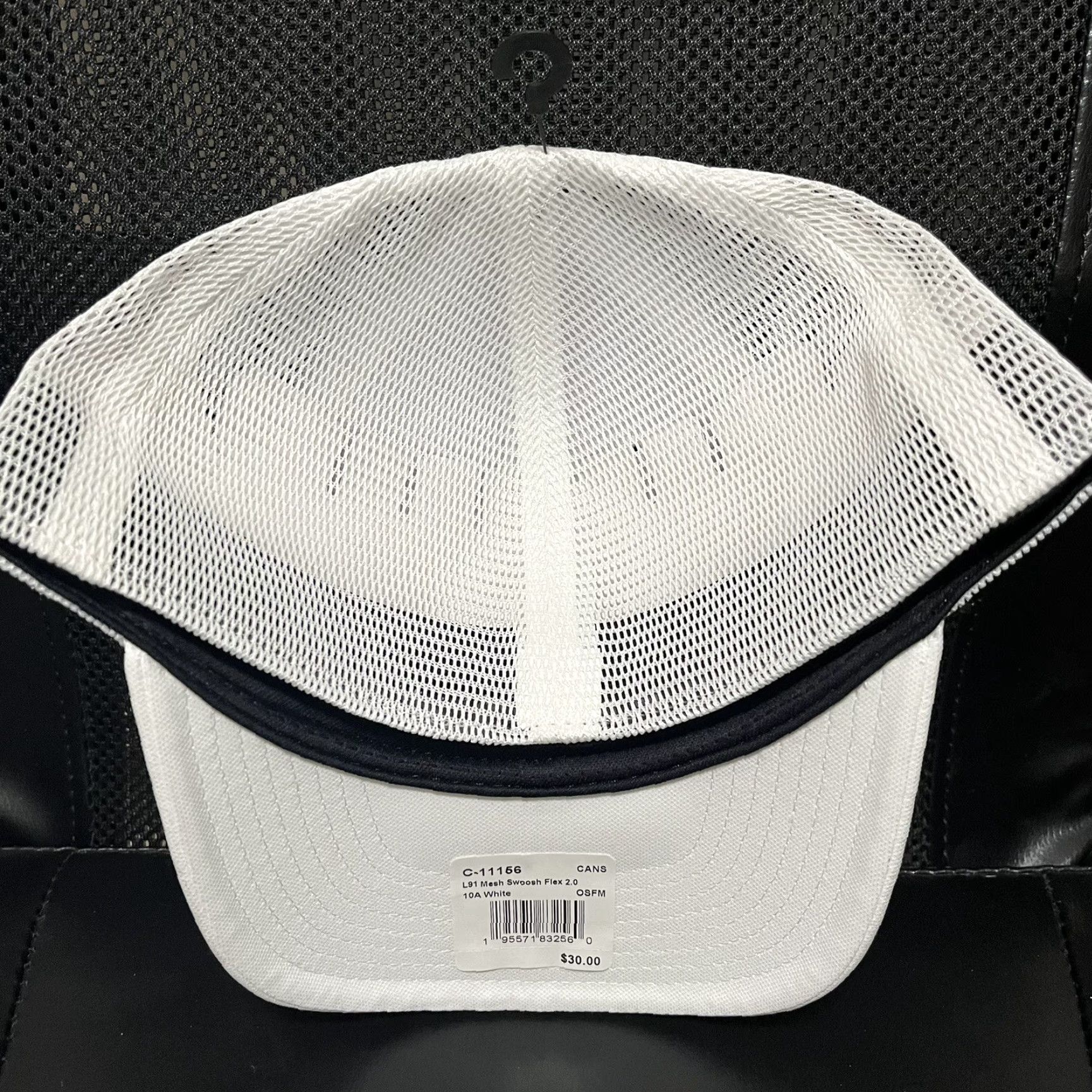 Nike Nike Team Canada Soccer Hat Cap Dri Fit Swoosh Flex Legacy91 White Red USA 90s Mens Baseball Cap Size ONE SIZE - 3 Thumbnail
