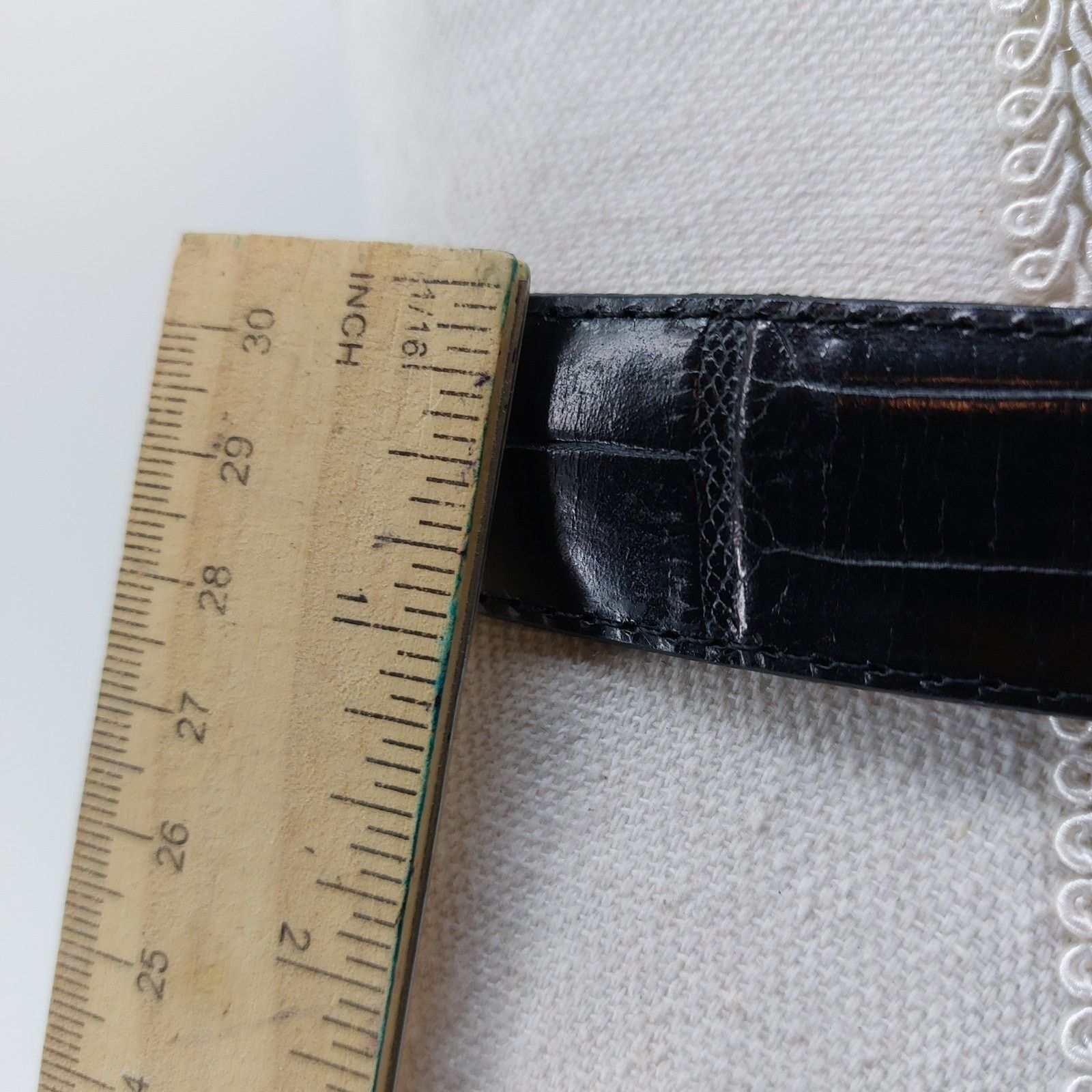 Brighton Brighton Museum Collection Black Leather Belt Coins M Size ONE SIZE - 11 Thumbnail