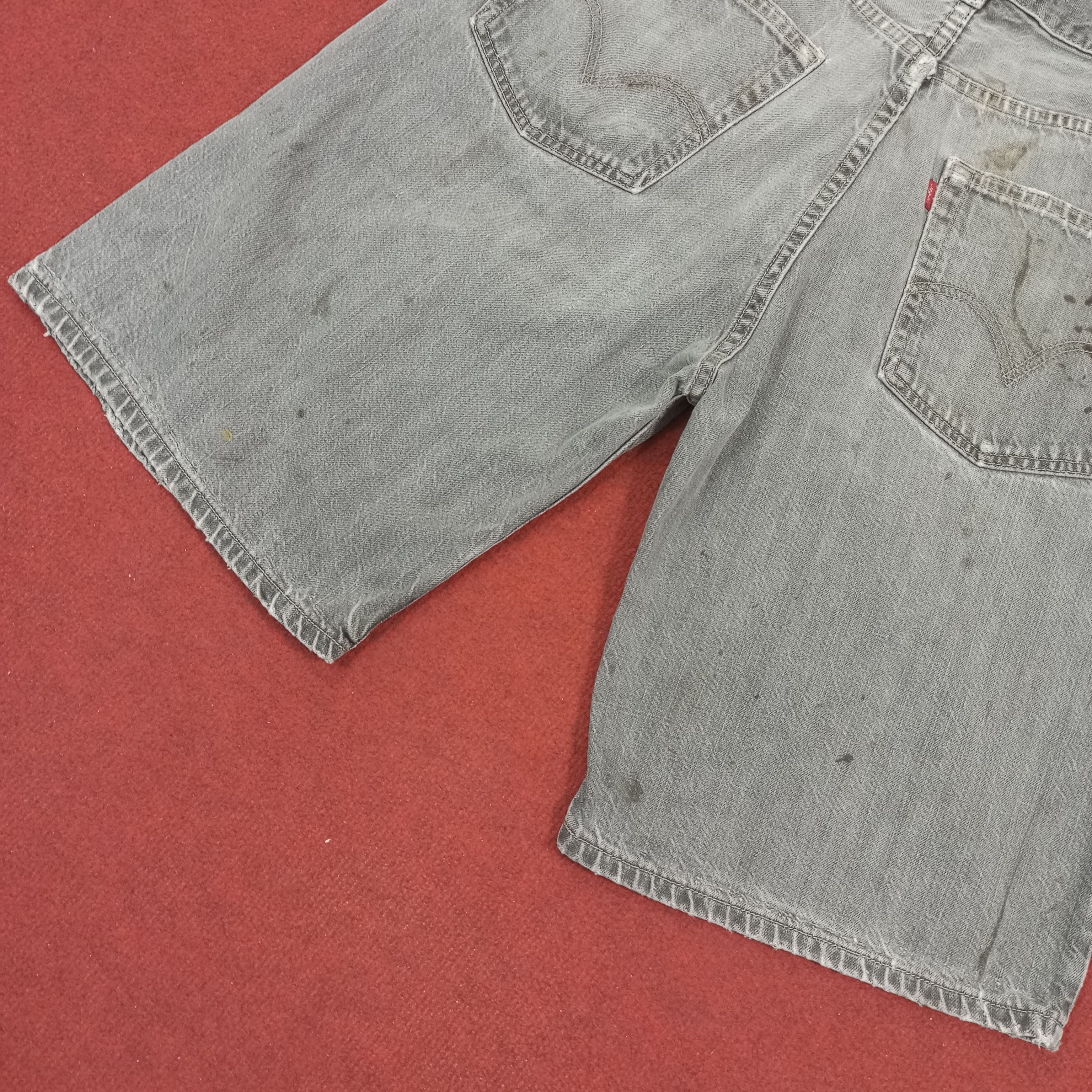 Levi's × Vintage Levis Streetwear Summer Style Distressed Short Jeans Size US 36 / EU 52 - 6 Thumbnail