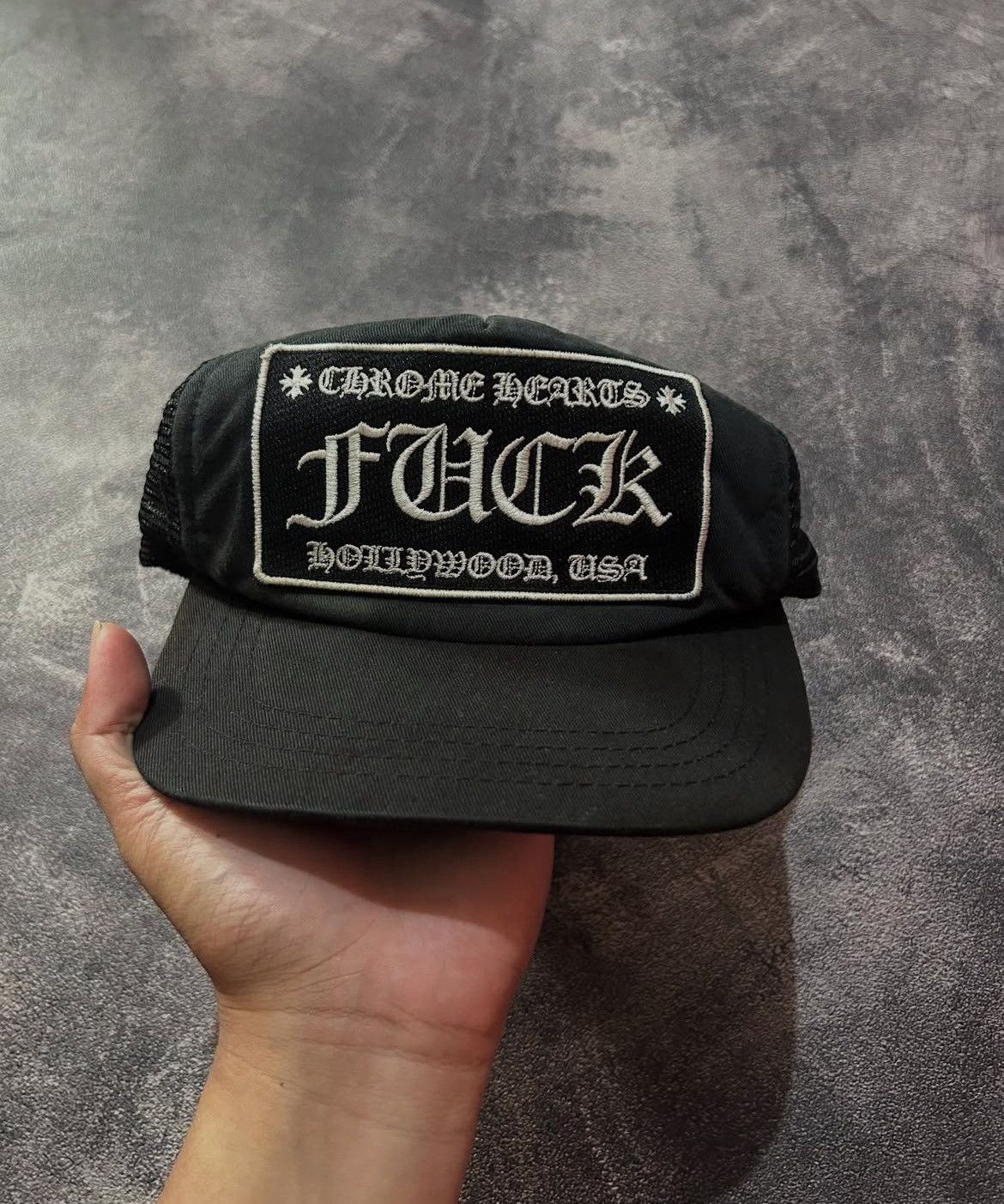 Chrome Hearts Fuck Hat | Grailed