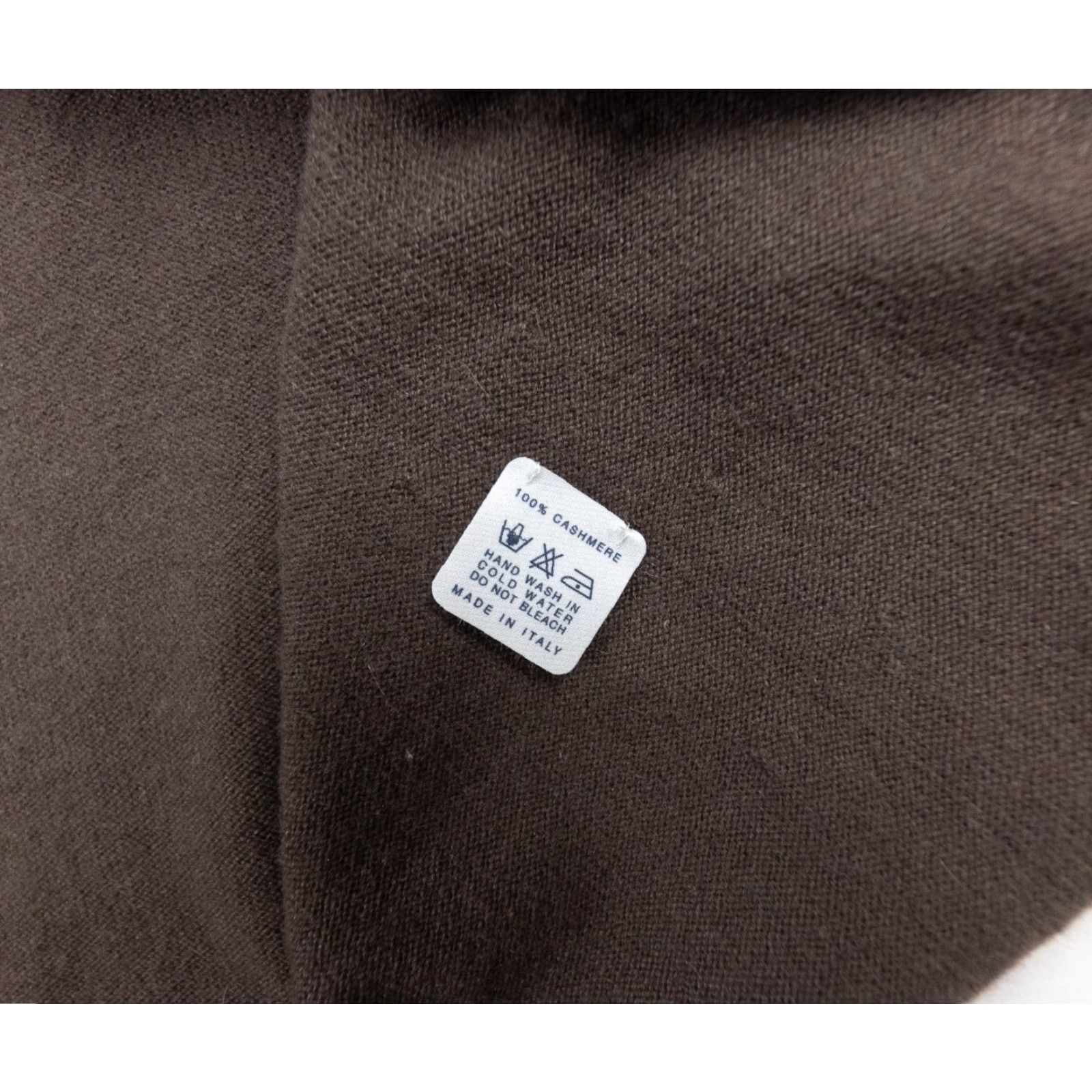 Vintage Manrico Cashmere Women's Sweater Small Brown Lightweight Pullover Knit Italy Size S / US 4 / IT 40 - 6 Thumbnail