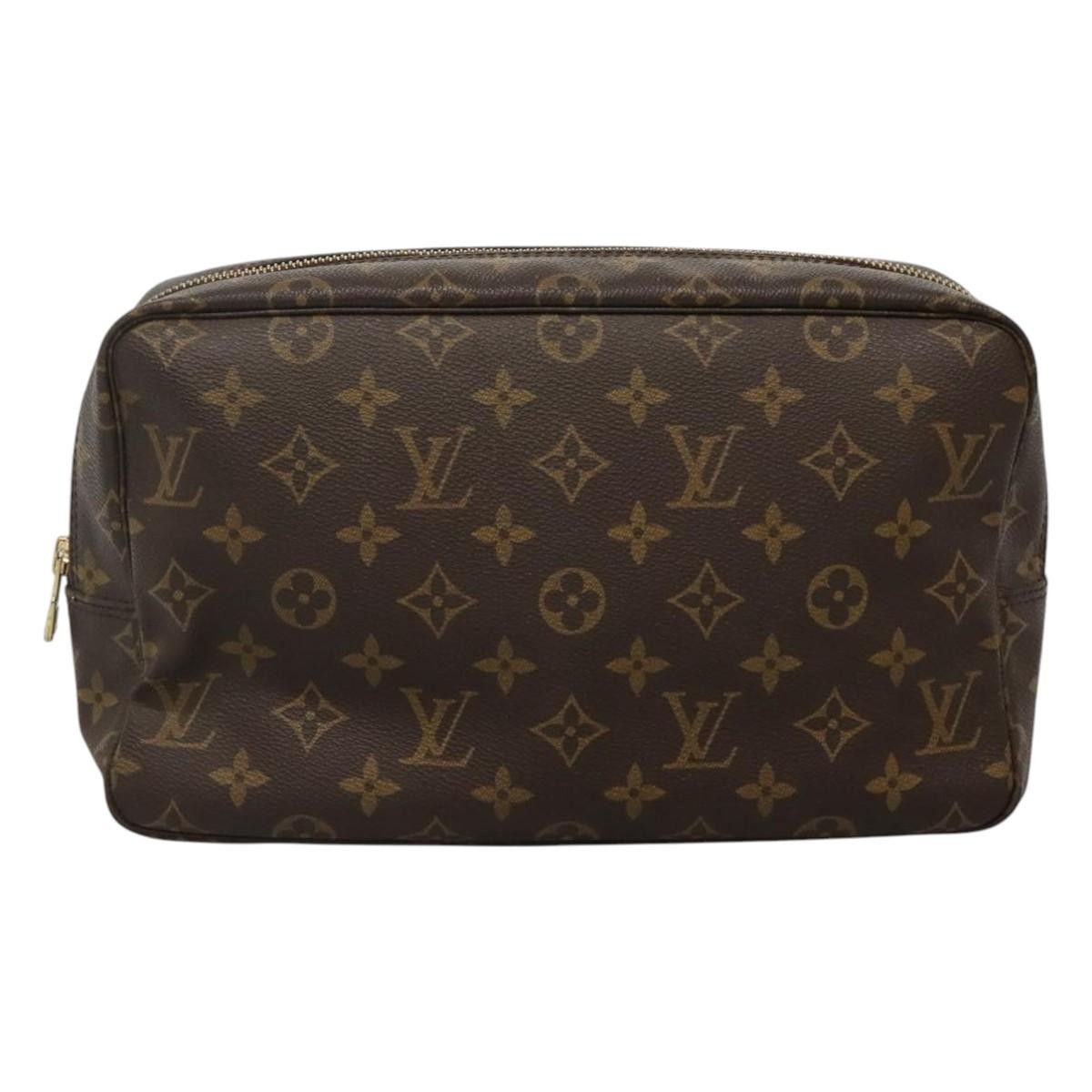 Louis Vuitton Trousse Toilette 28 Brown Canvas Clutch Bag (Pre-Owned) Size ONE SIZE - 1 Thumbnail
