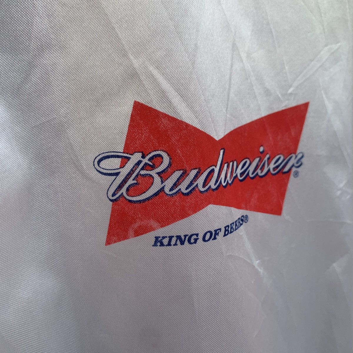 Budweiser × Vintage Budweiser Varsity Jacket Size US L / EU 52-54 / 3 - 3 Thumbnail