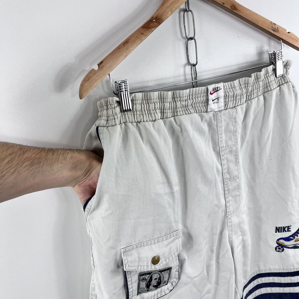 Vintage Vintage Custom Cargo Shorts Embroidery Logo Nike x Dollars Size US 36 / EU 52 - 8 Thumbnail