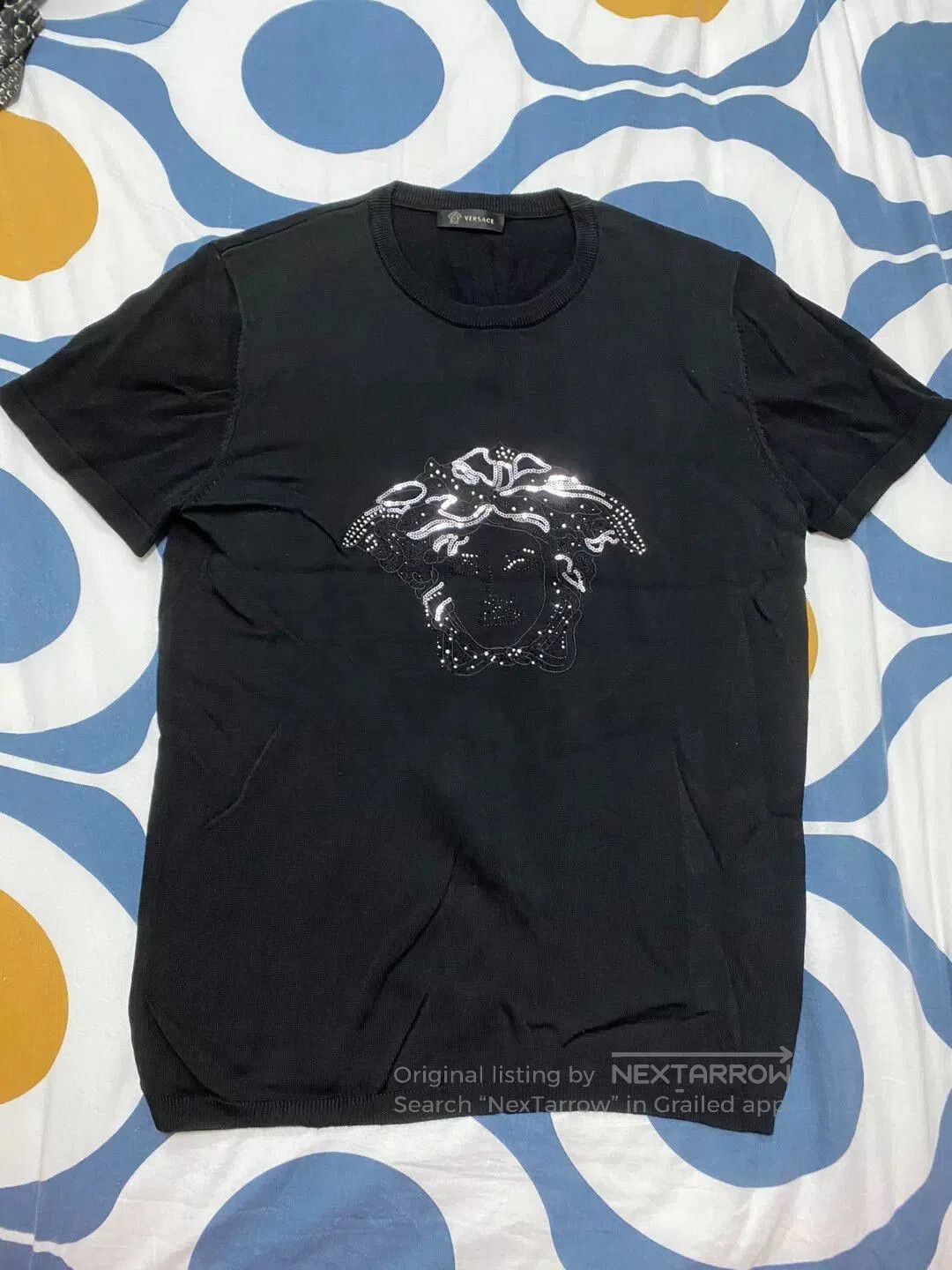 Versace Versace Medusa Knit Short Sleeve T-shirt. Size US M / EU 48-50 / 2 - 1 Thumbnail