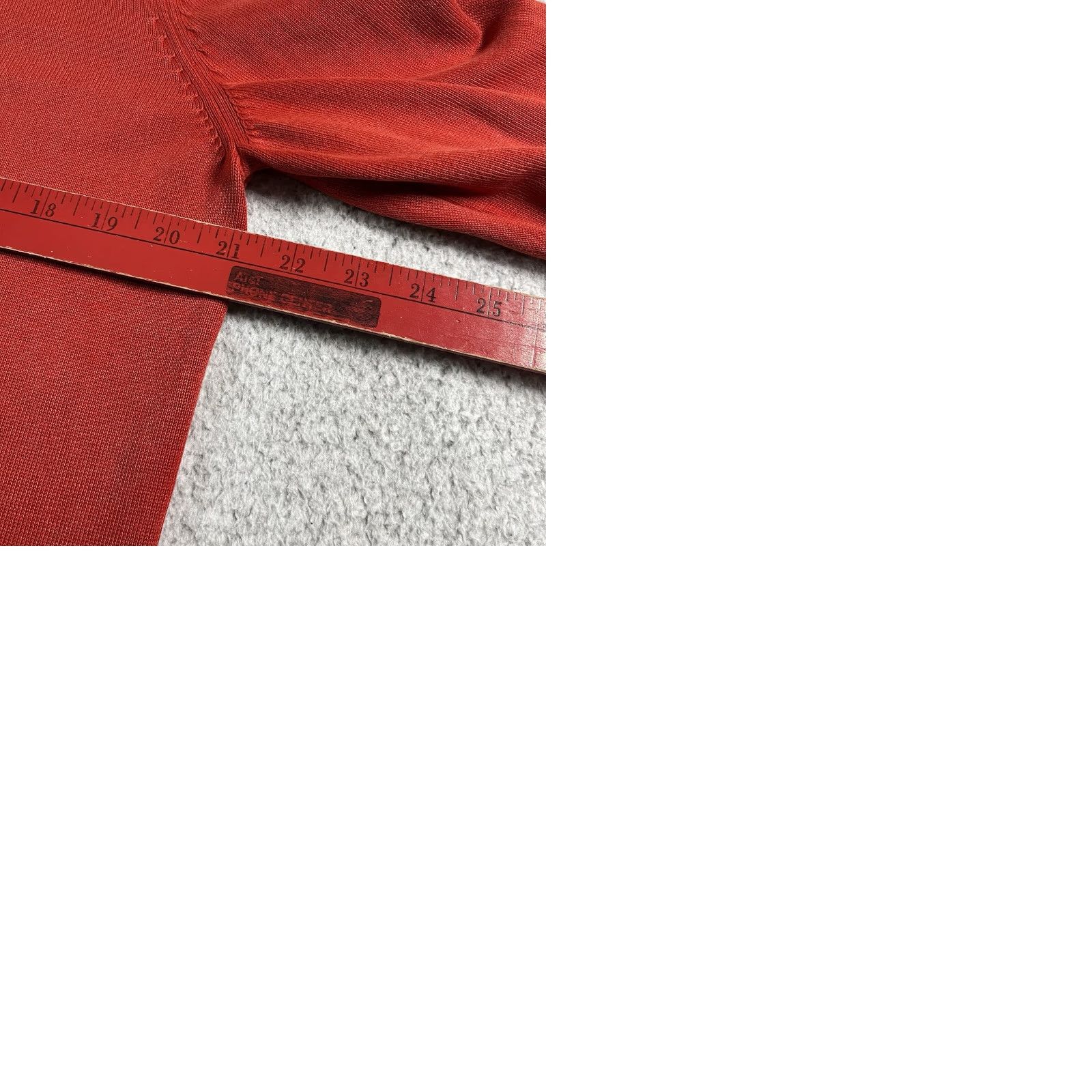 Napapijri Napapijri Sweater Mens M Red Pullover Knit Cotton Logo Embroidered Flag Size US M / EU 48-50 / 2 - 11 Thumbnail