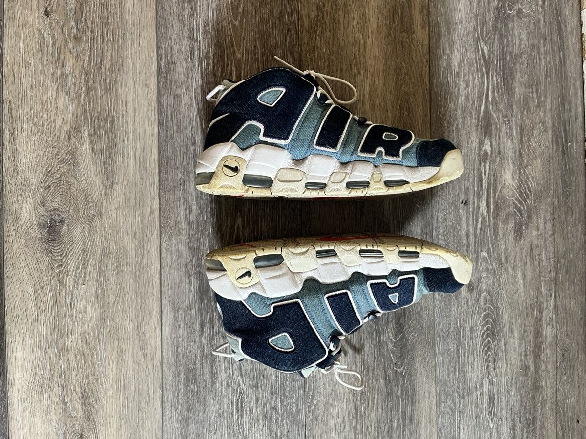 Jordan Brand × Nike Nike Air More Uptempo ‘Denim’ Size US 10.5 / EU 43-44 - 3 Thumbnail