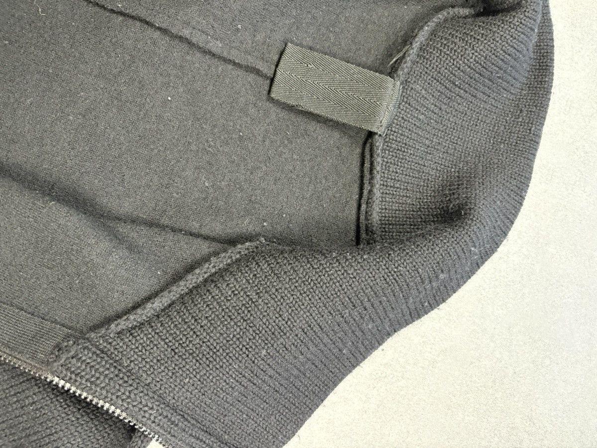 Rundholz Rundholz Wool Long Zip Coat Black Avant Garde Jacket M Size M / US 6-8 / IT 42-44 - 13 Thumbnail