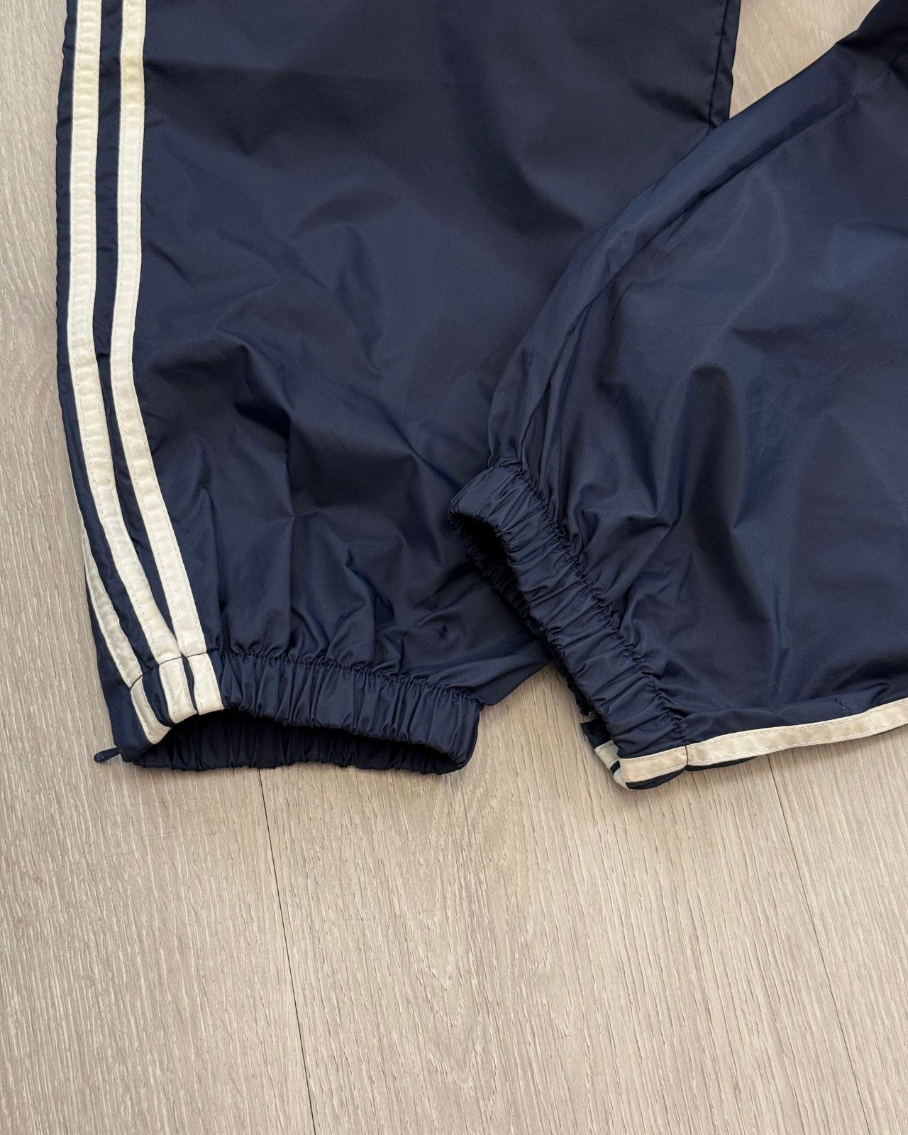Adidas Vintage Adidas Trefoil Navy Blue Jogger Track Pants - Large Size US 28 / EU 44 - 6 Thumbnail