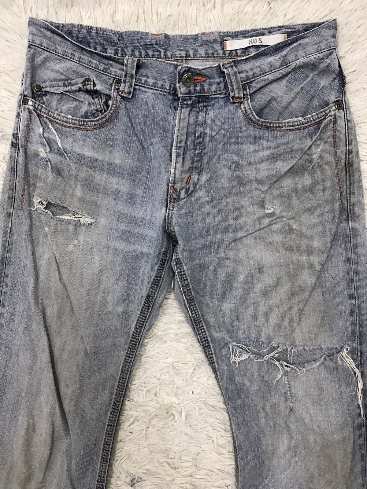 Edwin Vintage Edwin XU-S Distressed Design Jeans Size US 34 / EU 50 - 5 Thumbnail