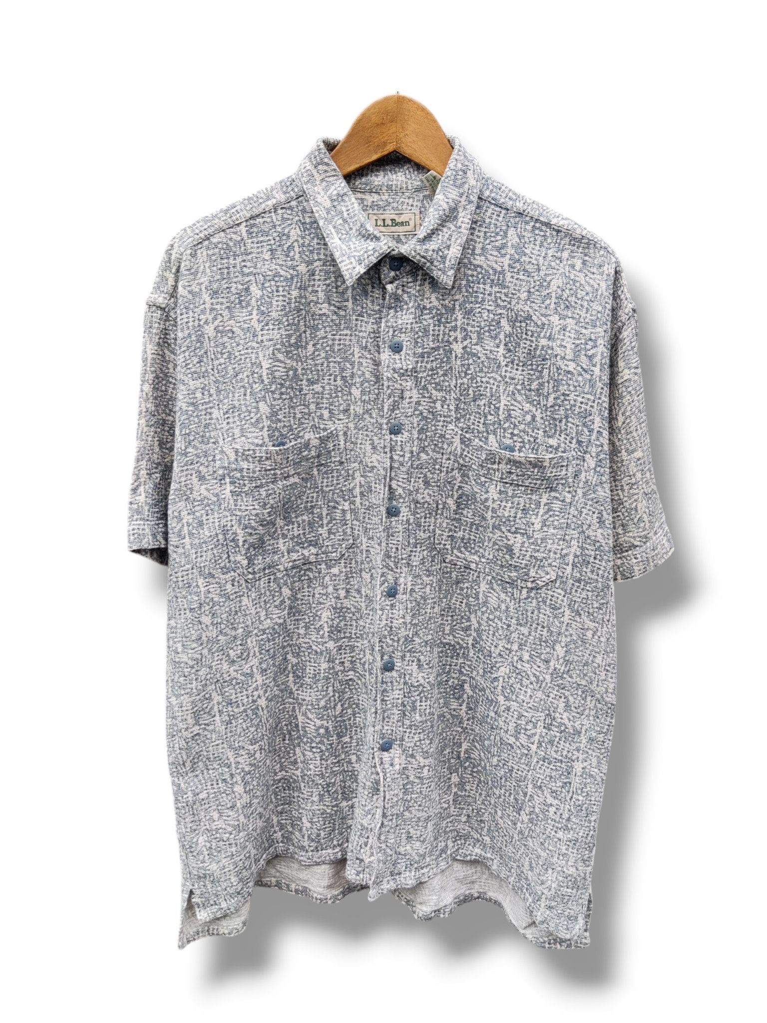 L.L. Bean Vintage L.L Bean Unique Shirt Size US L / EU 52-54 / 3 - 1 Thumbnail