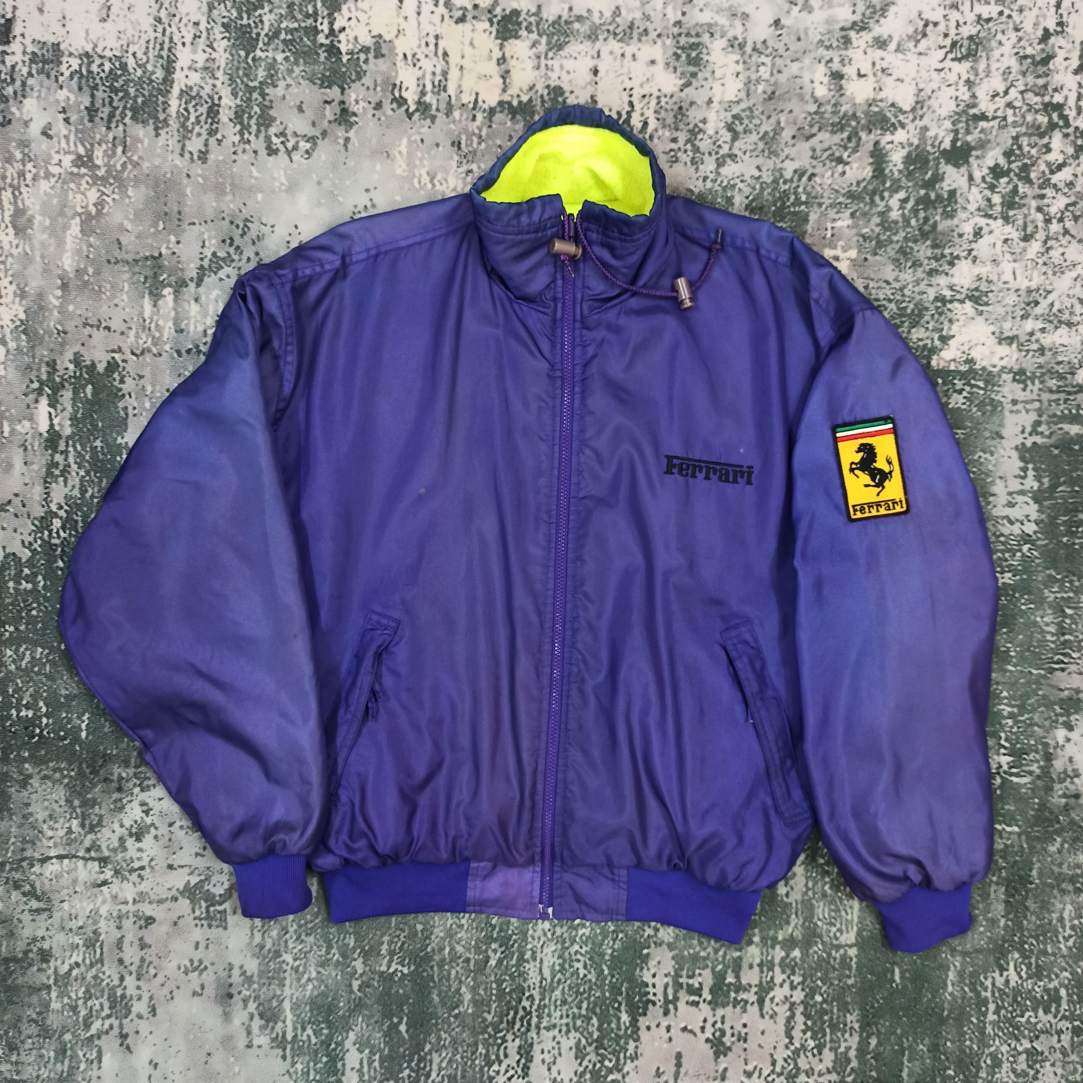 Ferrari Vintage Ferrari ForBee Managements Inc Reversible Jacket Size US L / EU 52-54 / 3 - 3 Thumbnail