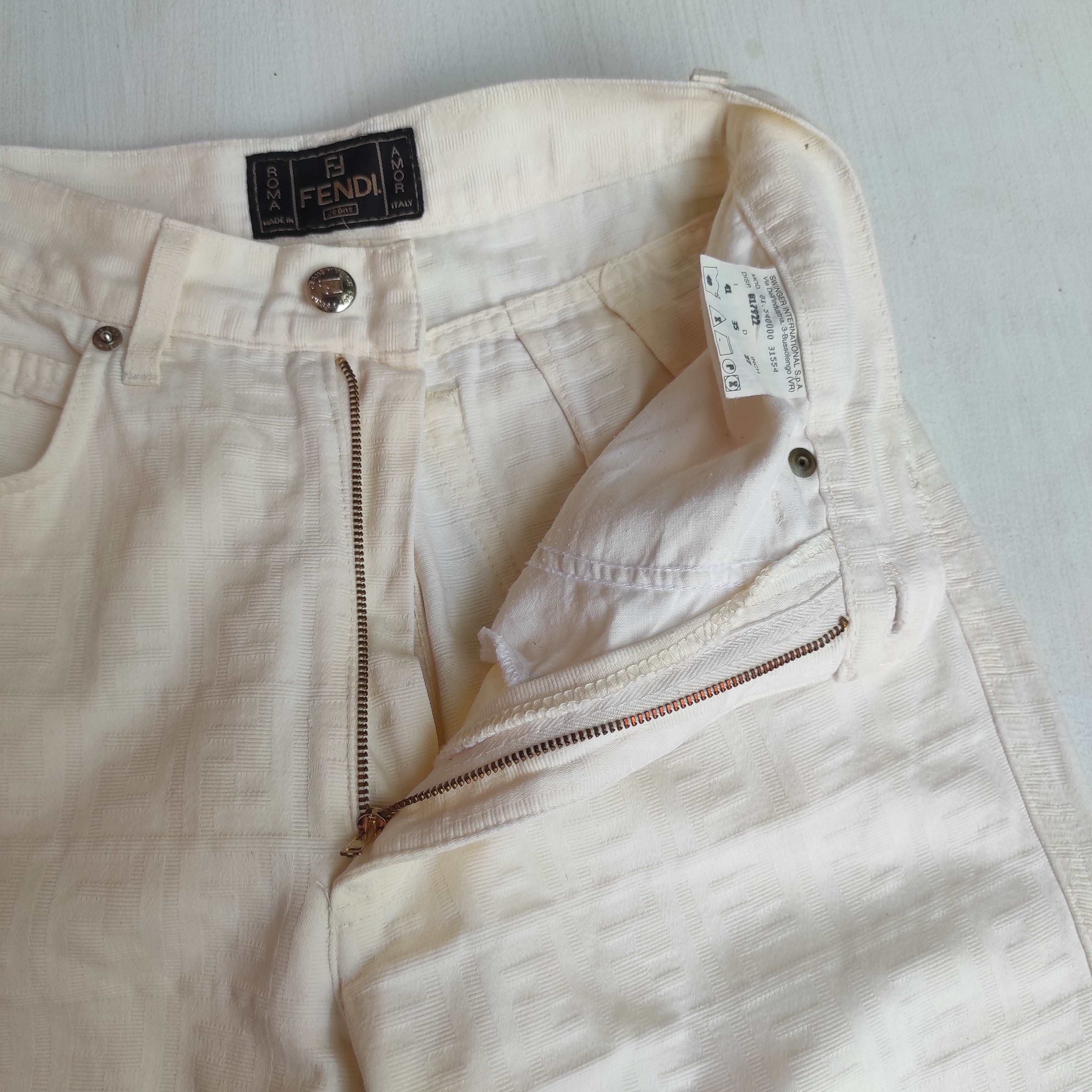 Fendi Fendi Monogram Pant Size 25" / US 0 / IT 36 - 10 Thumbnail