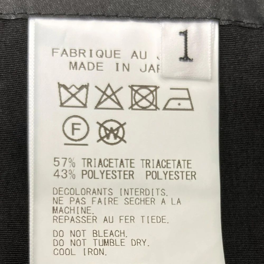 Yohji Yamamoto YOHJI YAMAMOTO TA PE CREPE DE CHINE SKIRT-LIKE GATHER PANTS Size US 29 - 4 Thumbnail