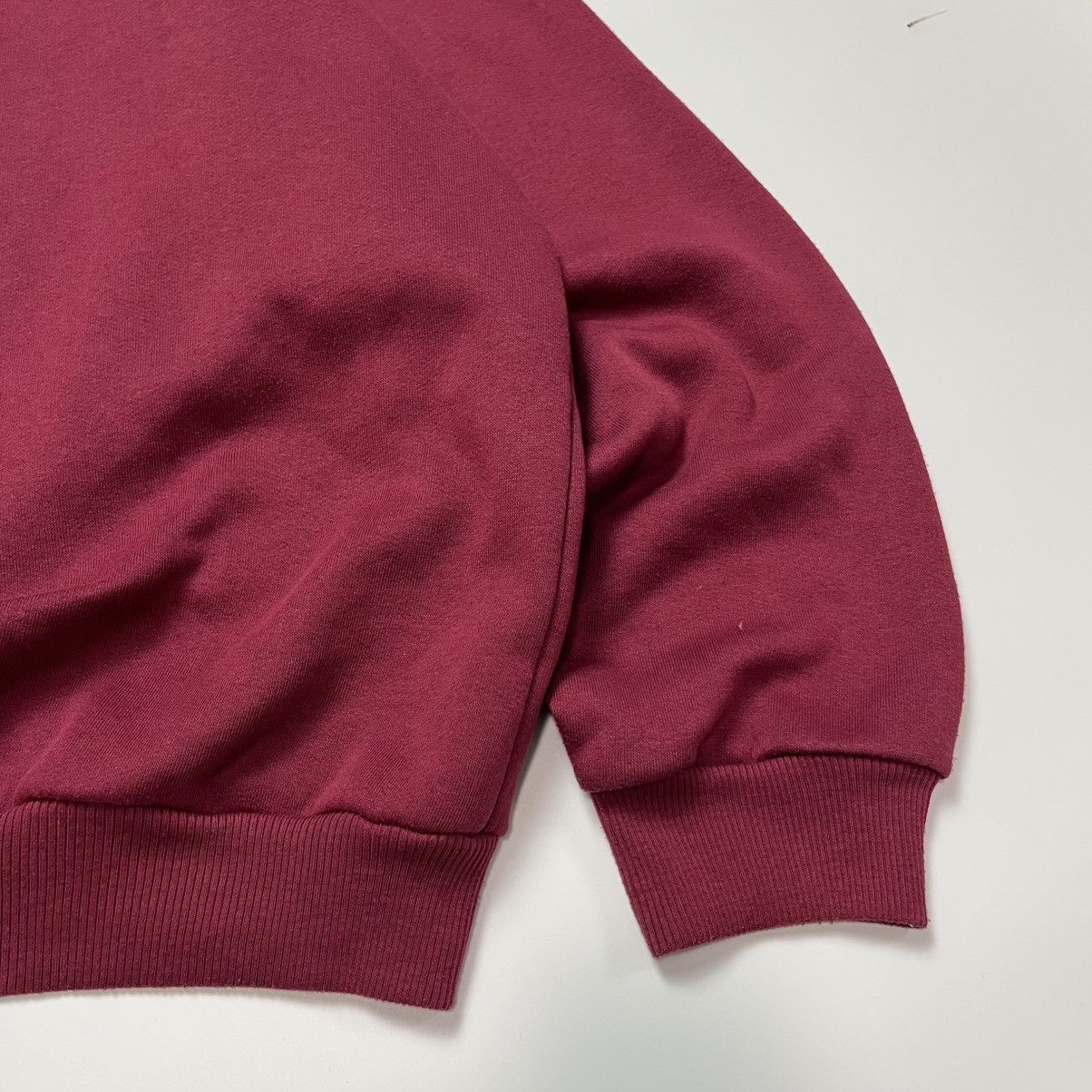 Polo Ralph Lauren Rare 80s Ralph Lauren Made in USA Burgundy Sweatshirt Size US S / EU 44-46 / 1 - 3 Thumbnail