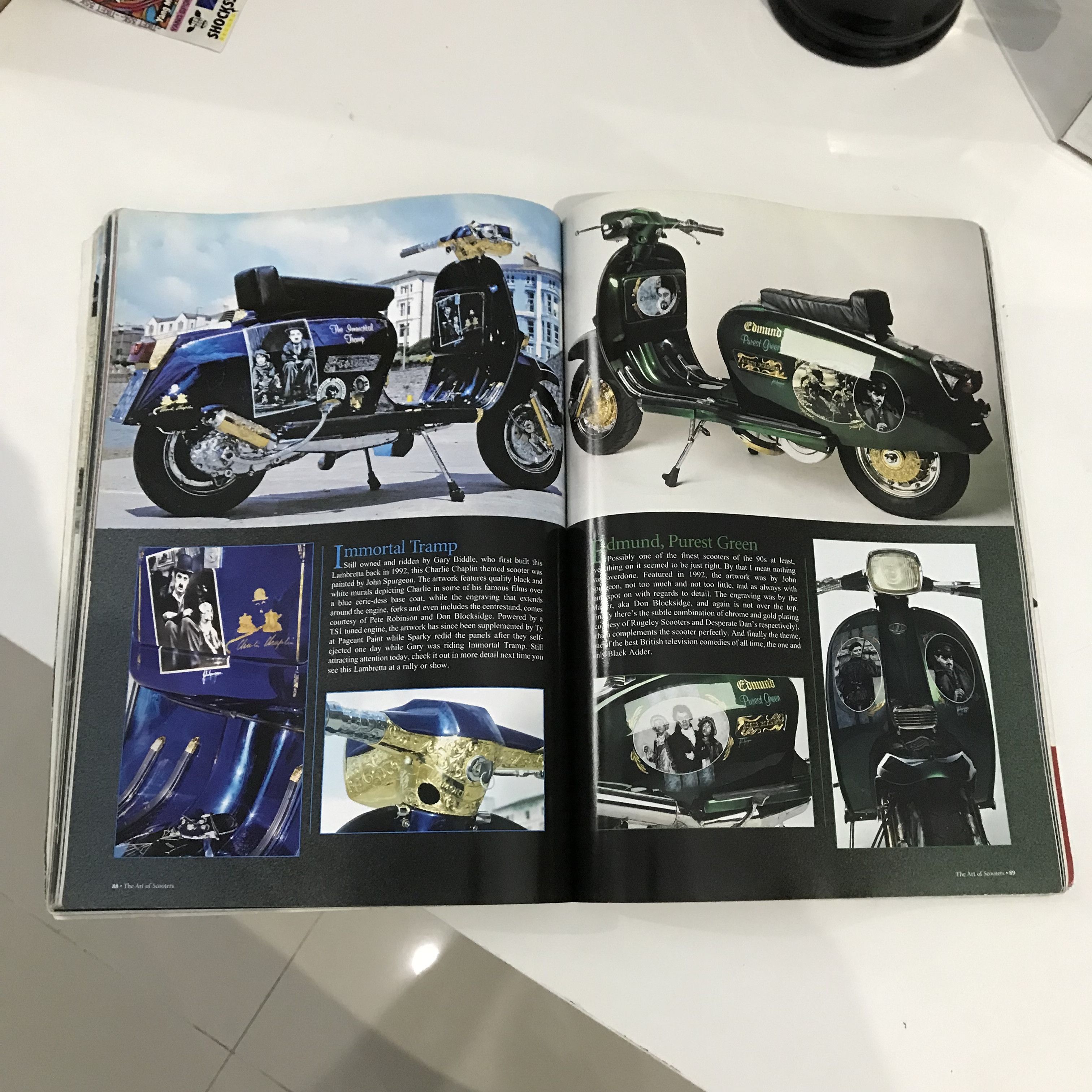 POP MAGAZINE Scootering magazine The Scootervespa lambretta Book magazine Size ONE SIZE - 22 Thumbnail