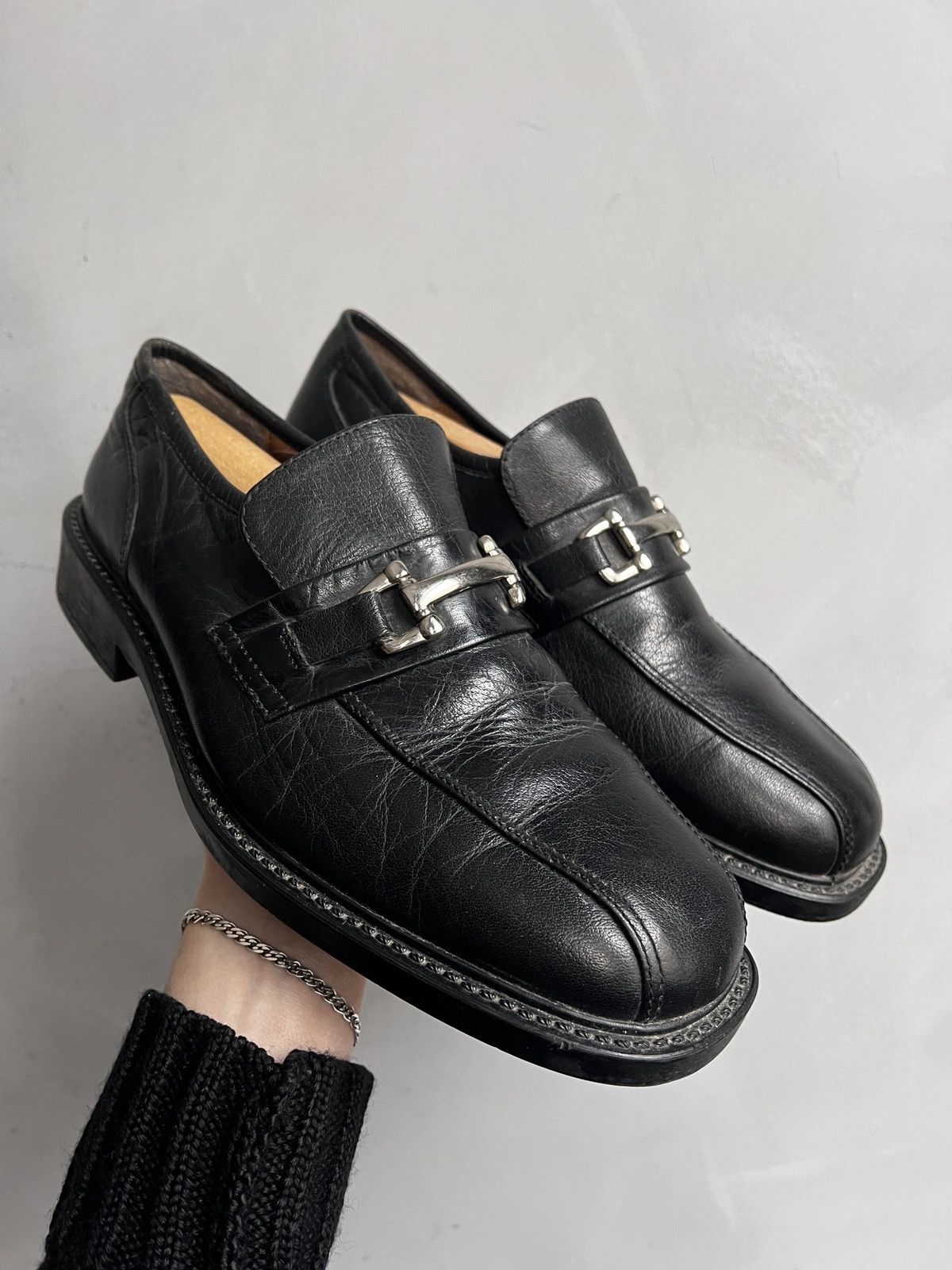 If Six Was Nine Leather Oxford Lofers Classic Shoes Gucci style y2k Size US 9 / EU 42 - 1 Thumbnail