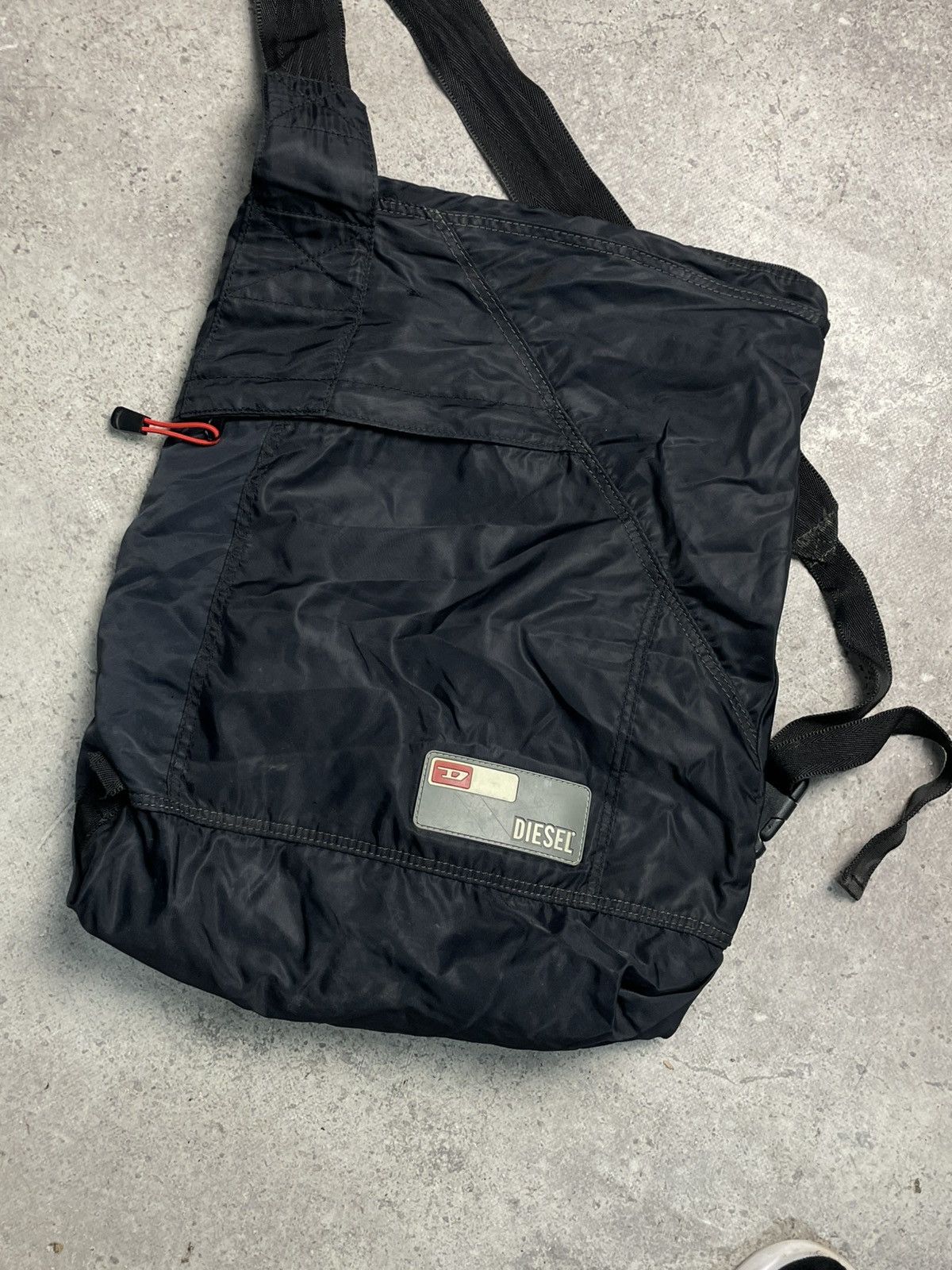 Diesel Vintage Y2K Diesel nylon sling bag Size ONE SIZE - 2 Thumbnail