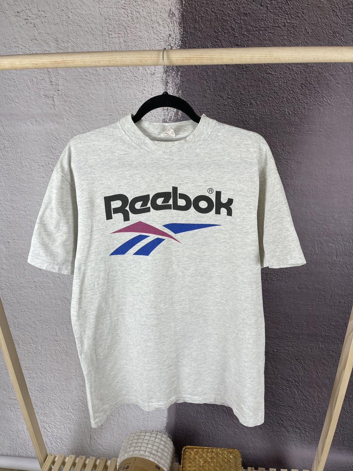 Other Bulletin Athletic Reebok big logo made in Canada grey tee Size US S / EU 44-46 / 1 - 1 Thumbnail