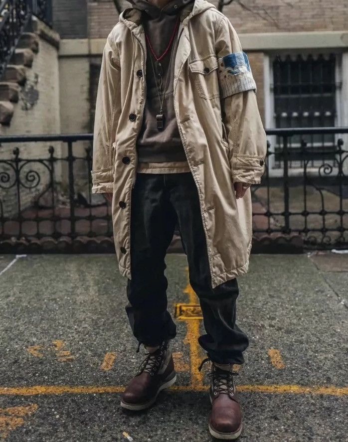 Visvim VISVIM 19SS MECKEL mud dyed armband coat2412-Nextarrow Size US M / EU 48-50 / 2 - 7 Thumbnail