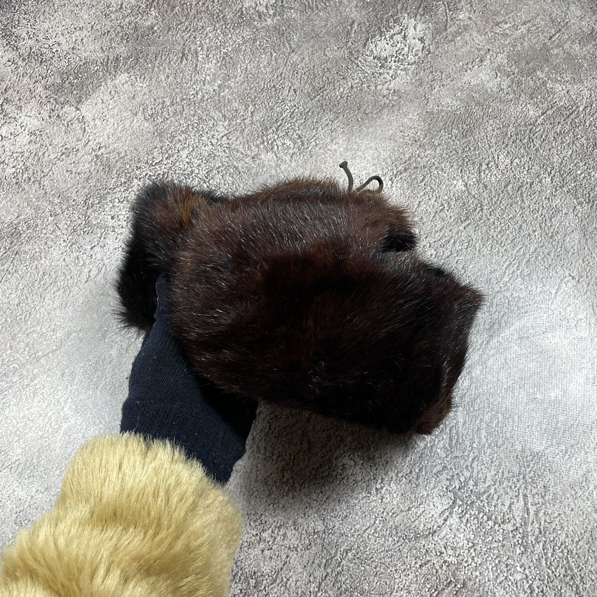 Vintage Vintage 90s Mohair Beanie Ushanka Hat Grunge Alt Punk OS Size ONE SIZE - 4 Thumbnail