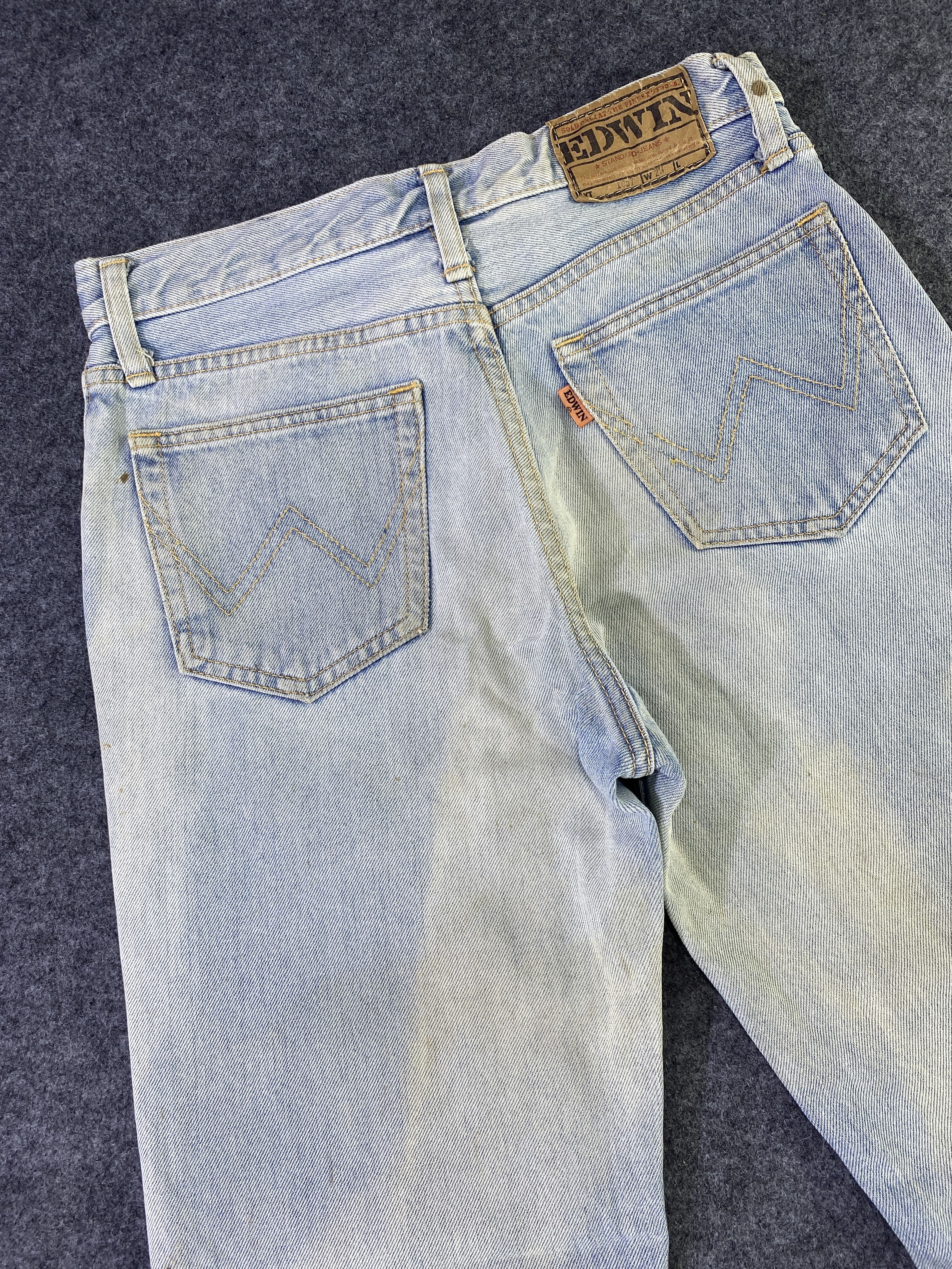 Edwin Edwin Blue Wash Denim - J955 Size US 28 / EU 44 - 6 Thumbnail