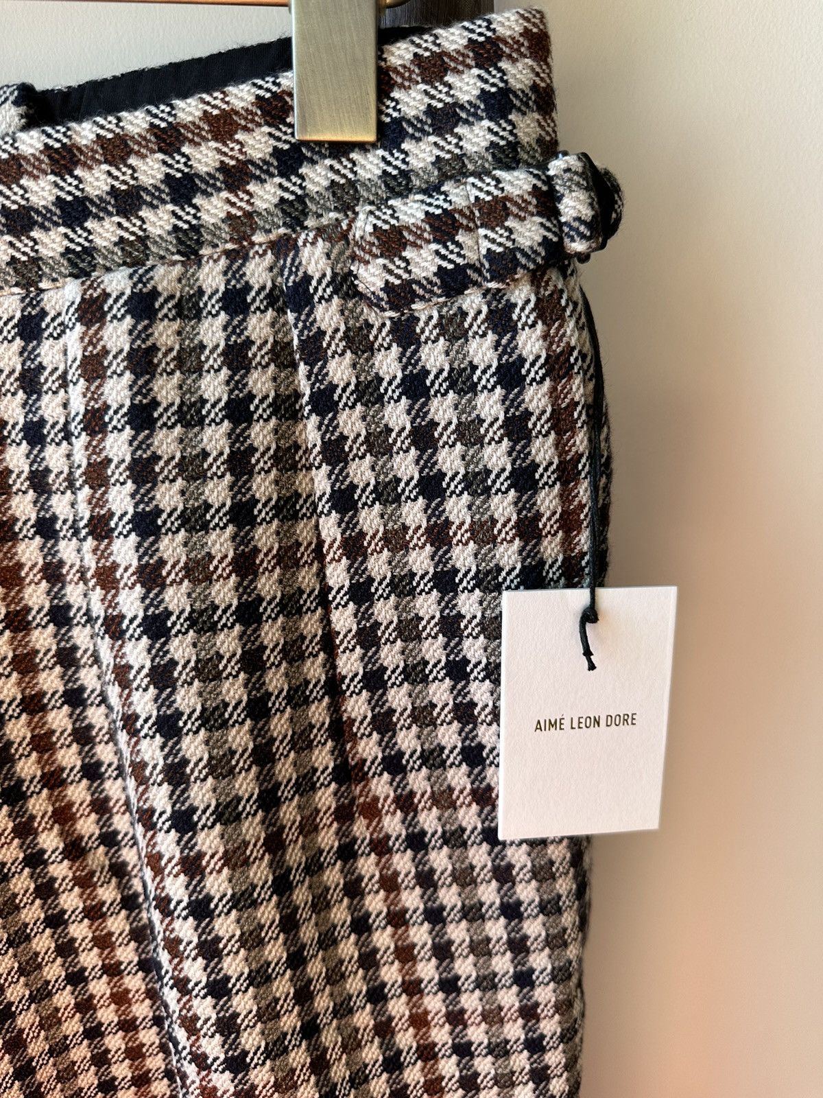 Aime Leon Dore × Loro Piana × Martin Greenfield Aime Leon Dore Loro Piana Zelander suit Pants Size 40L - 5 Thumbnail
