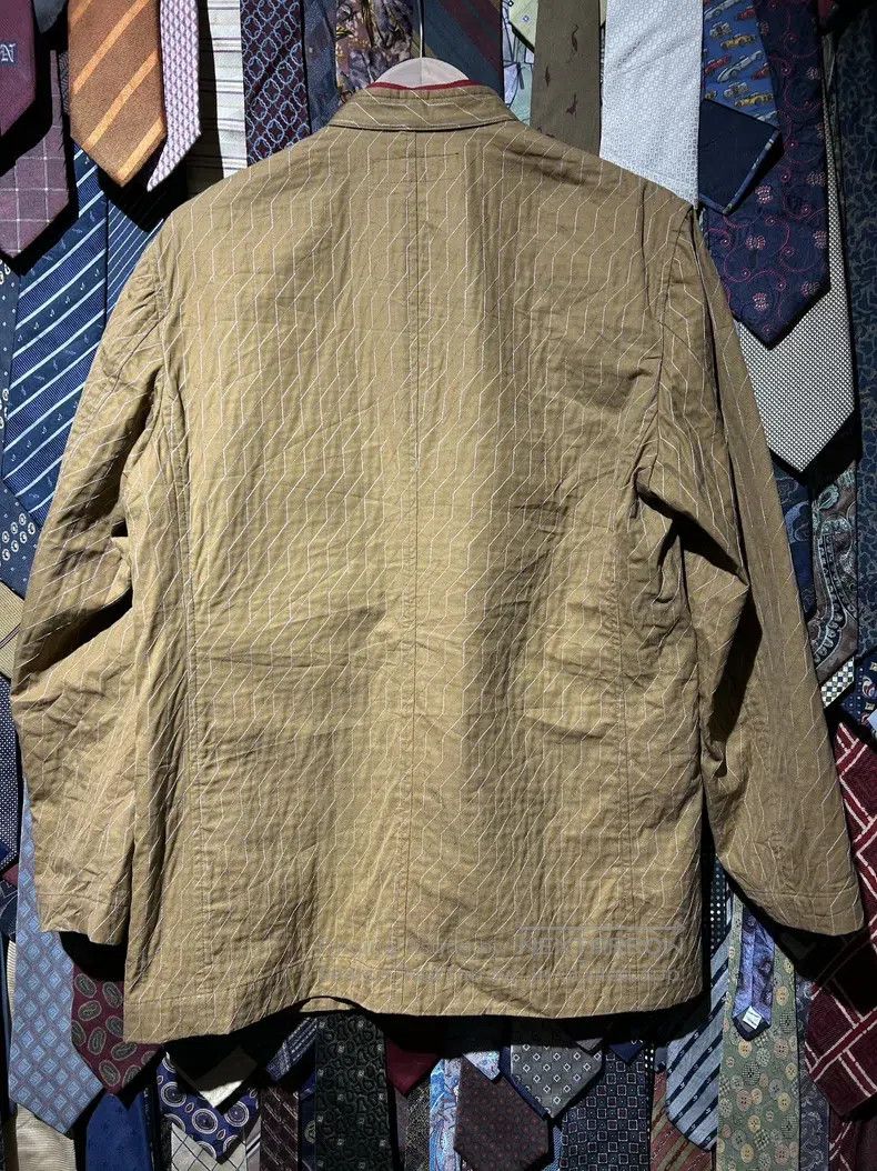 Issey Miyake Issey Miyake Brown Coat Size L / US 10 / IT 46 - 2 Thumbnail