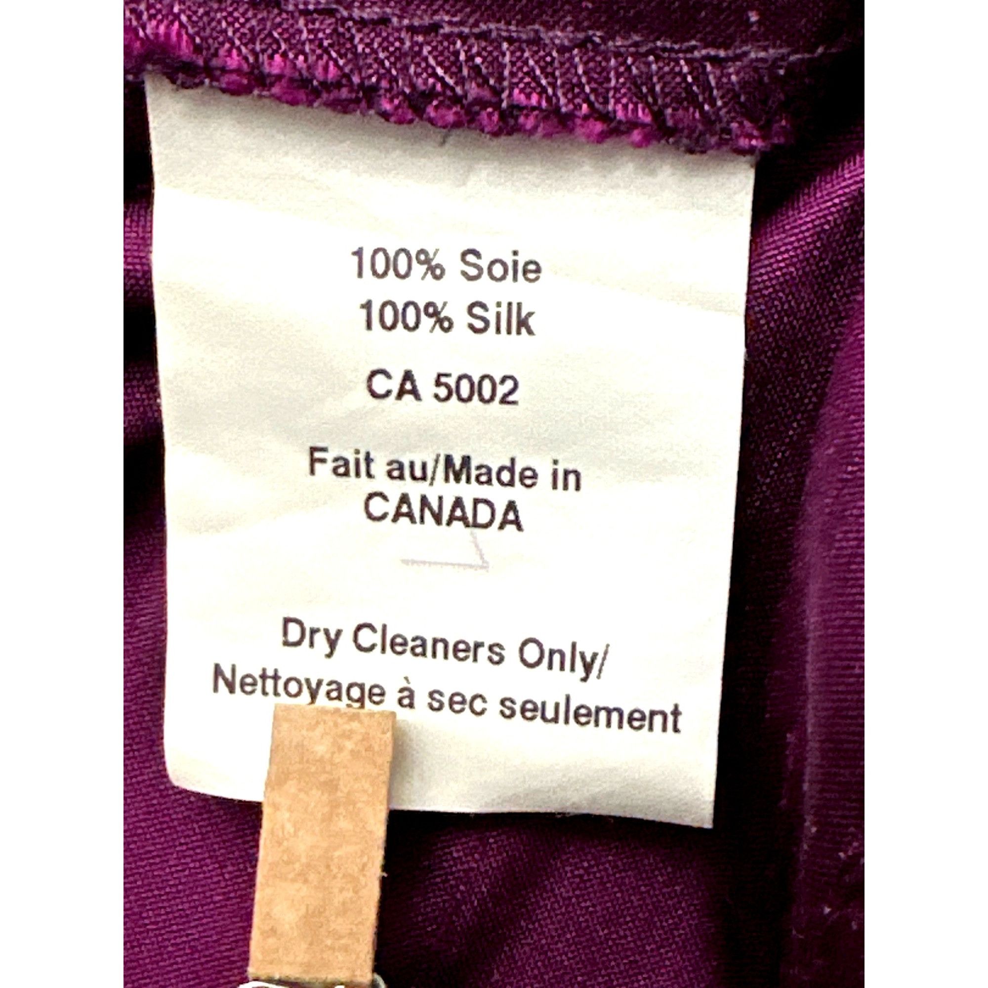Other Mestiza New York Large Dark Purple Silk Wrap Jacket Orange B Size L / US 10 / IT 46 - 9 Thumbnail