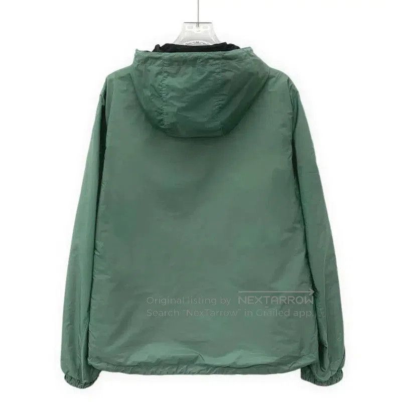 Prada Prada Men's Lightweight Green Nylon Jacket. Size US M / EU 48-50 / 2 - 1 Thumbnail