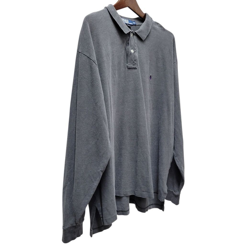 Polo Ralph Lauren Polo Ralph Lauren Men's Long-Sleeves Shirt Size XXL Gray Size US XXL / EU 58 / 5 - 3 Thumbnail