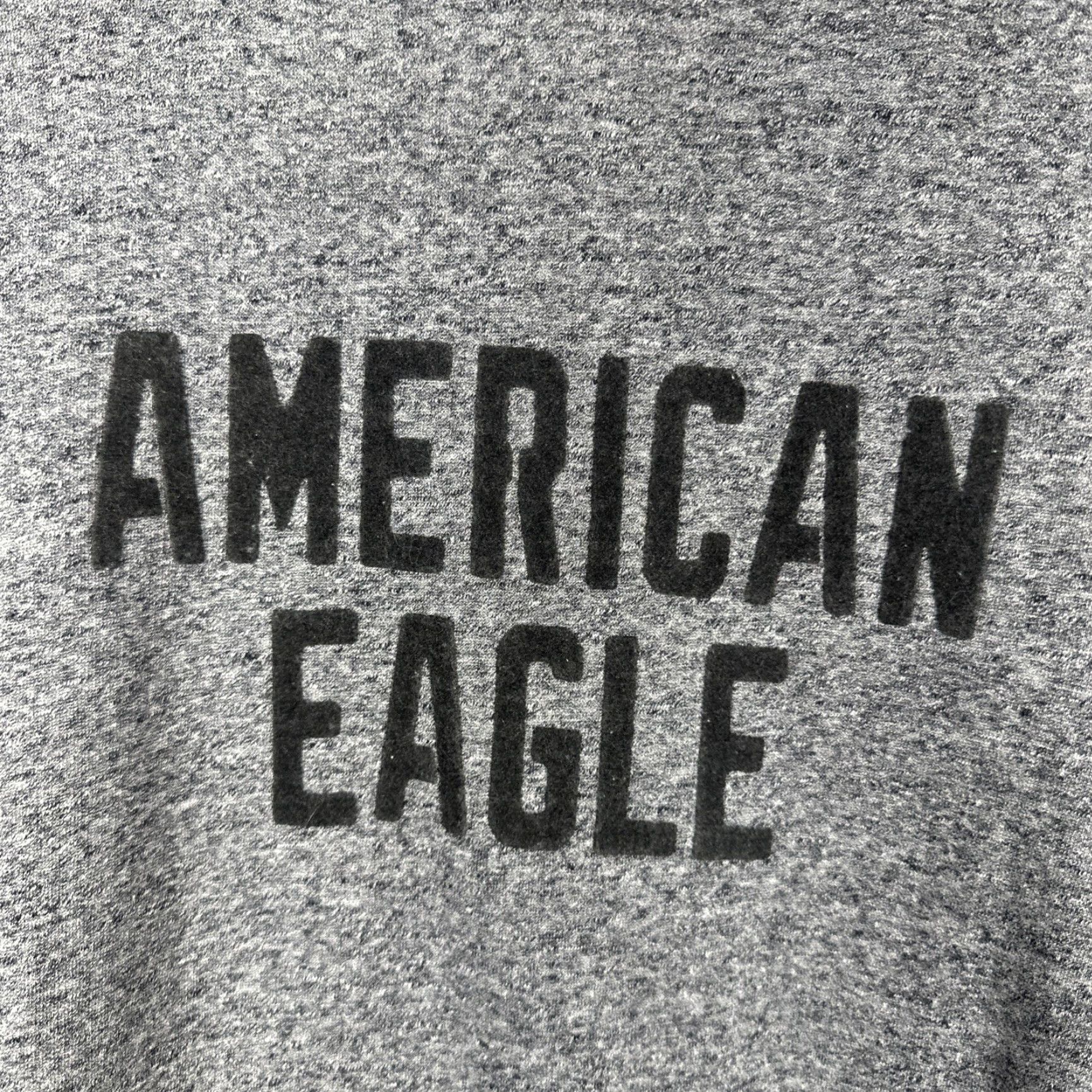 Vintage American Eagle Hoodie Large Men Gray Logo Pullover Super Soft Sweatshirt Casual Size US L / EU 52-54 / 3 - 2 Thumbnail