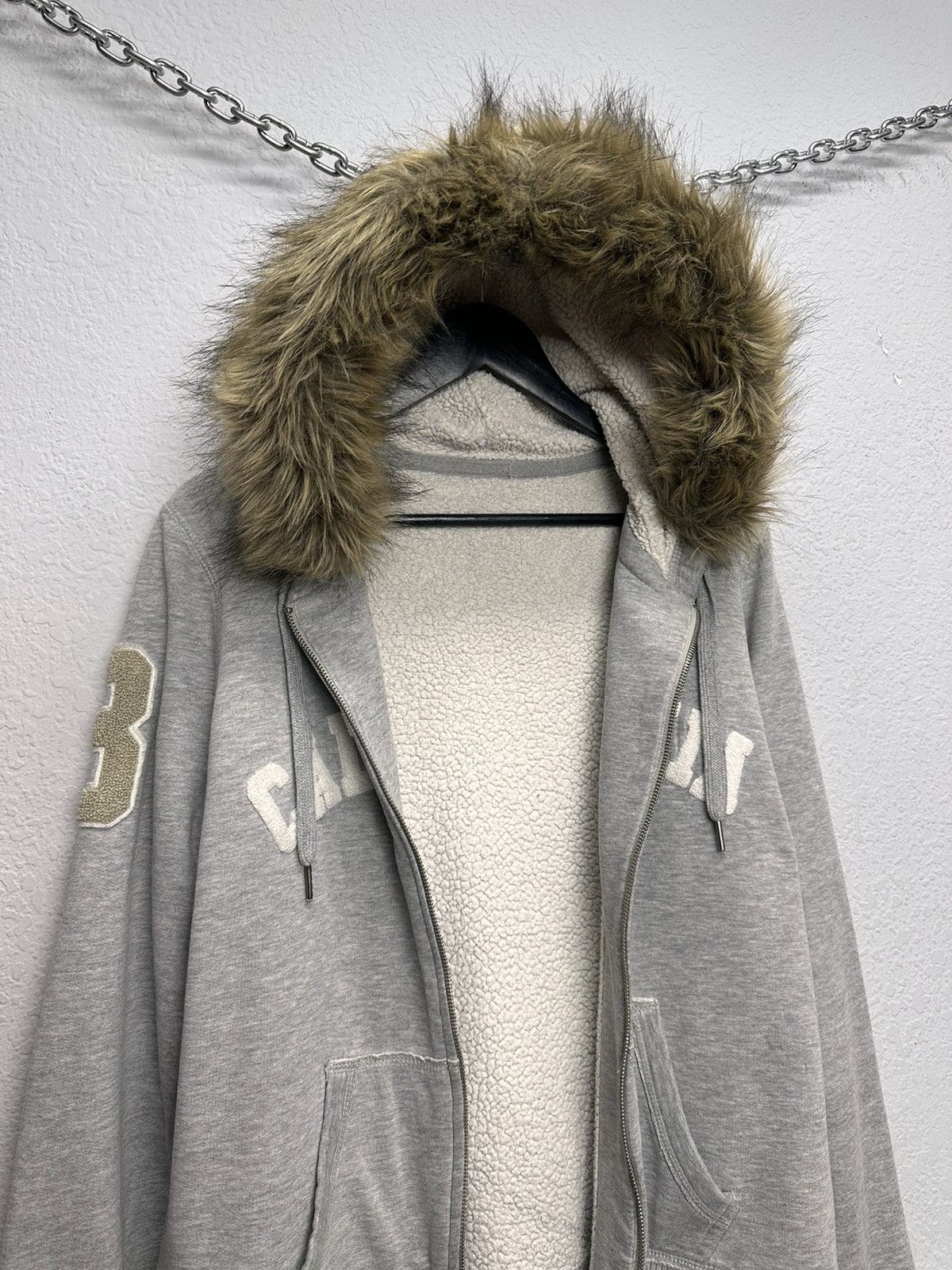 Marithe + Francois Girbaud Vintage Army Military Fur Hood Jacket Y2K Utility Cropped Size US M / EU 48-50 / 2 - 7 Thumbnail