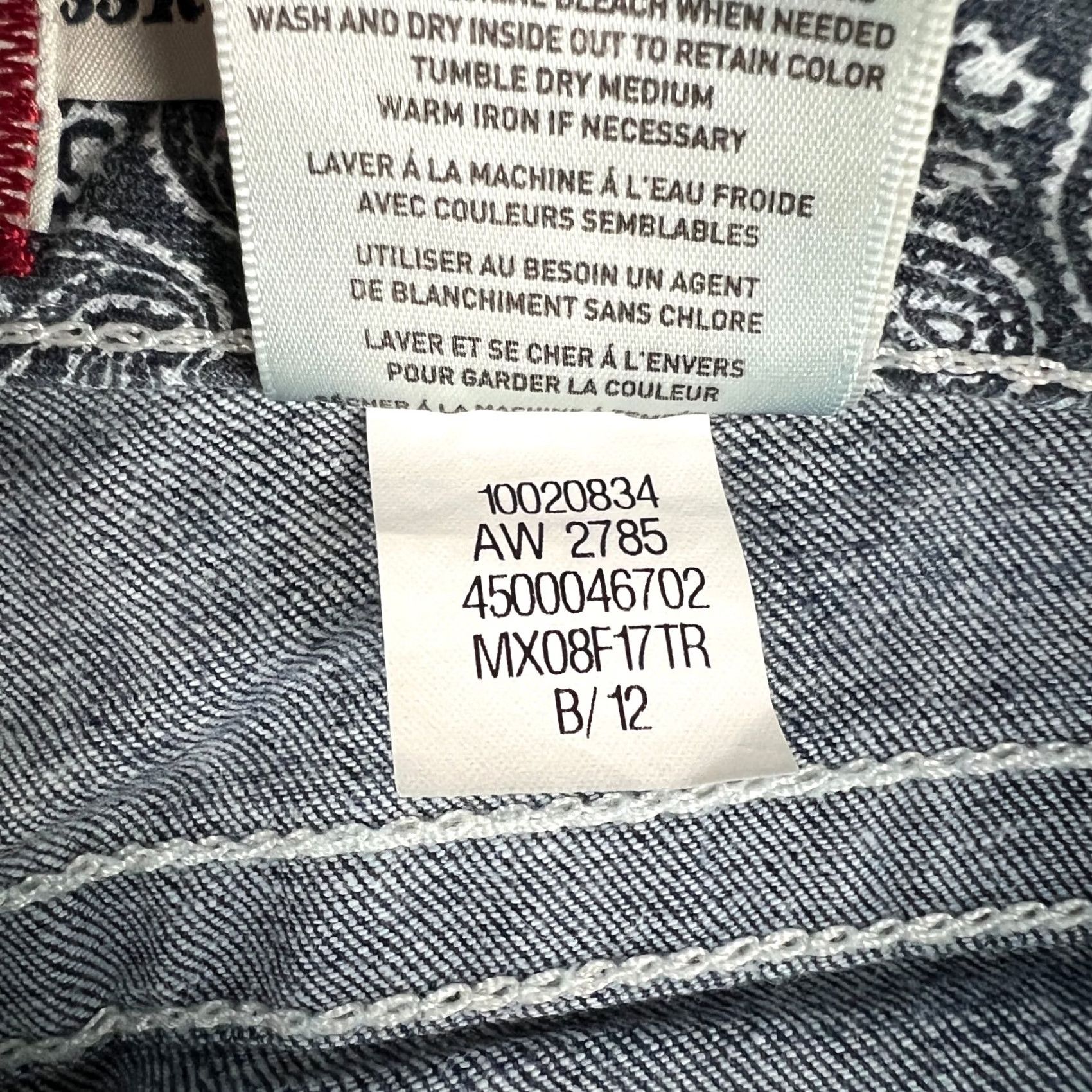 Ariat Ariat REAL Mid Rise Bootcut Jeans Stretch Denim Flap Pockets Blue 33x33 Women Western Size 24" / US 00 / IT 34 - 4 Thumbnail