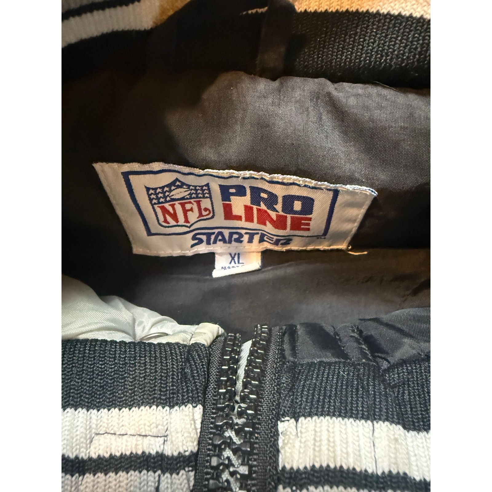Starter Pro Line Starter Oakland Raiders Puff Zip Size XL Size US XL / EU 56 / 4 - 2 Thumbnail