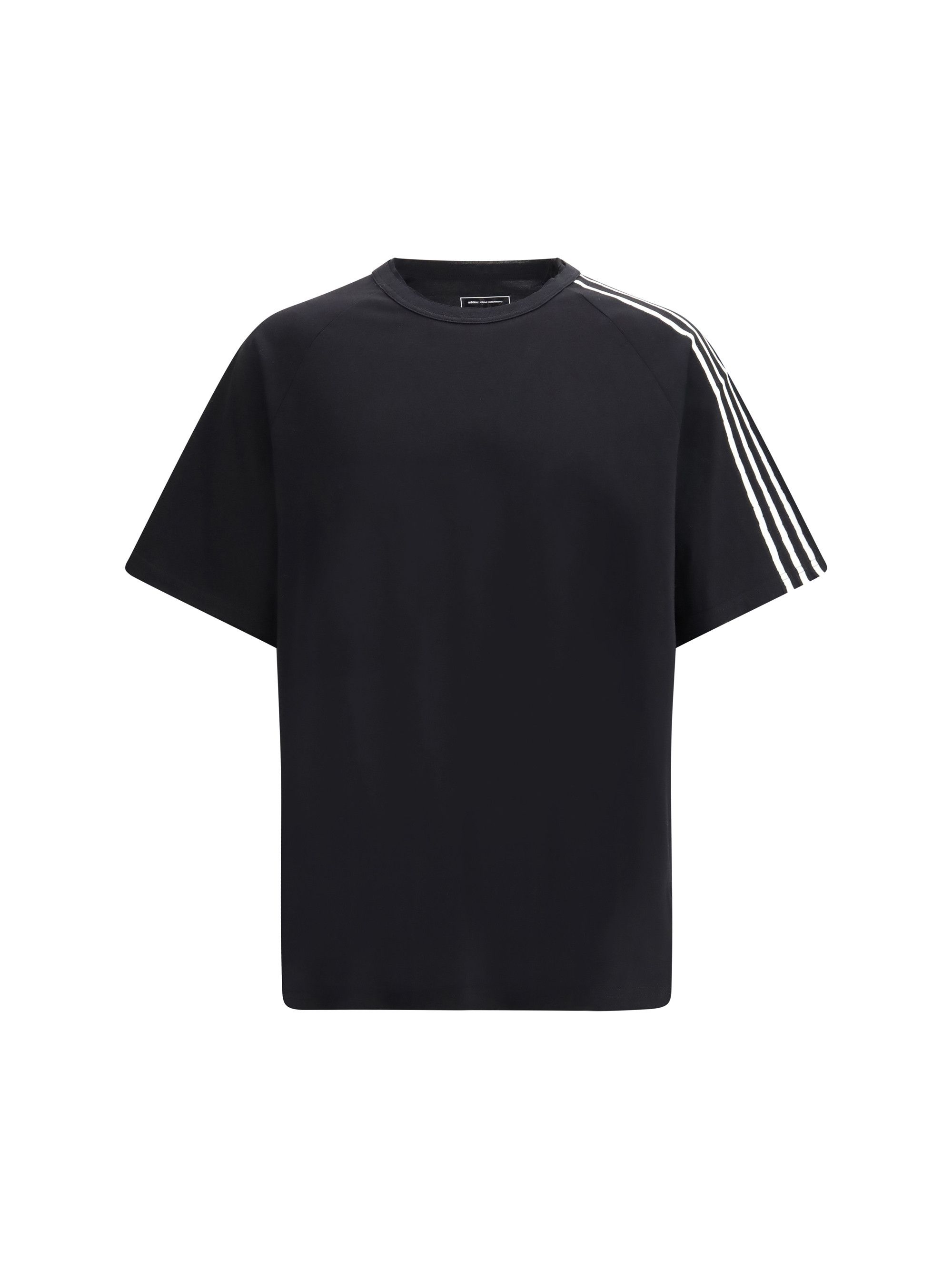 Short-sleeve T-shirt with raw edges