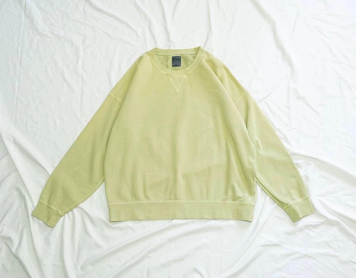 Visvim VISVIM ICT JUMBO SB SWEAT L/S LT.GREEN 3 DMGD 22SS Size US L / EU 52-54 / 3 - 2 Thumbnail