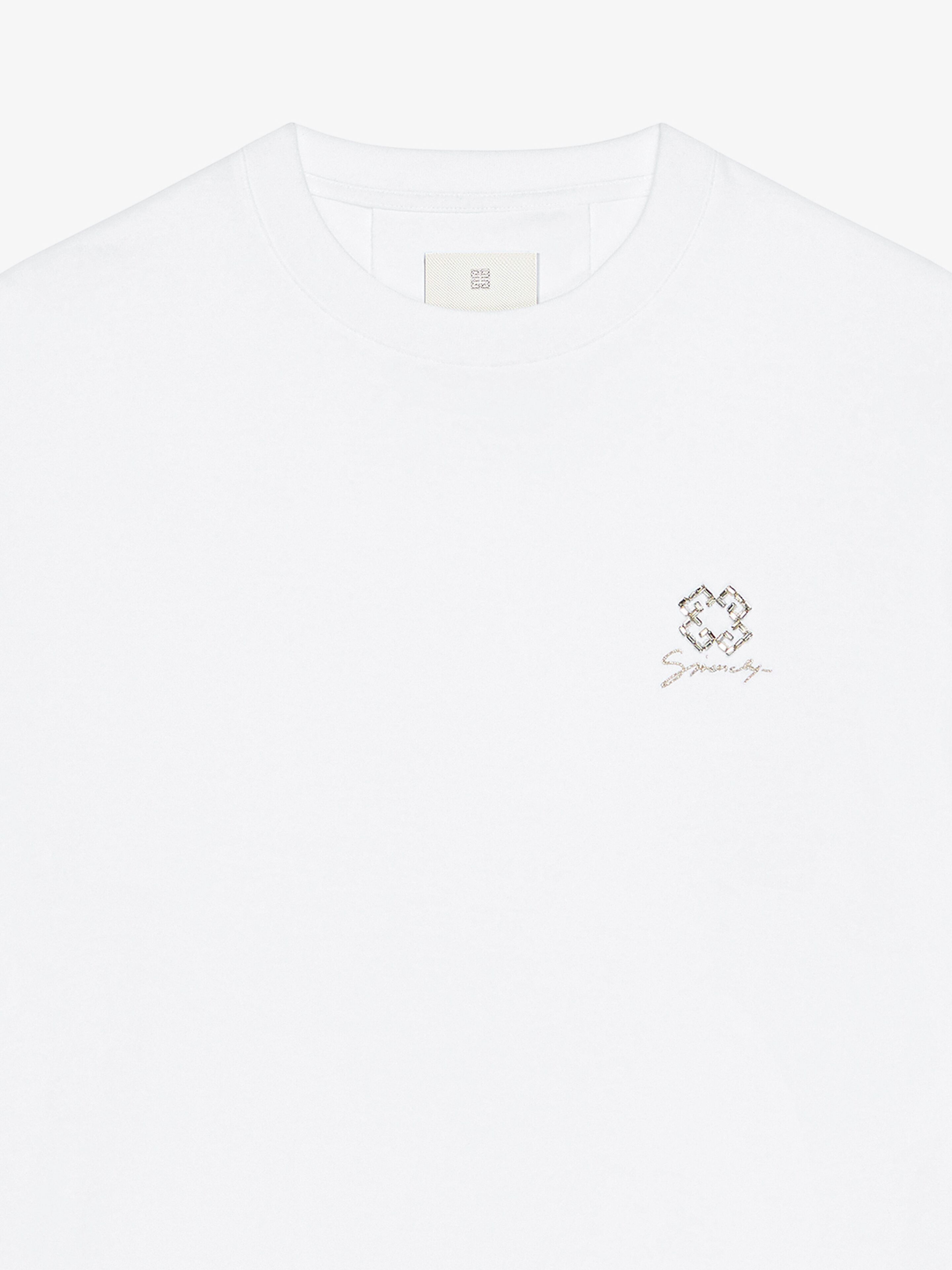 Givenchy oc11z0725 T- Shirt in White Size US M / EU 48-50 / 2 - 4 Thumbnail