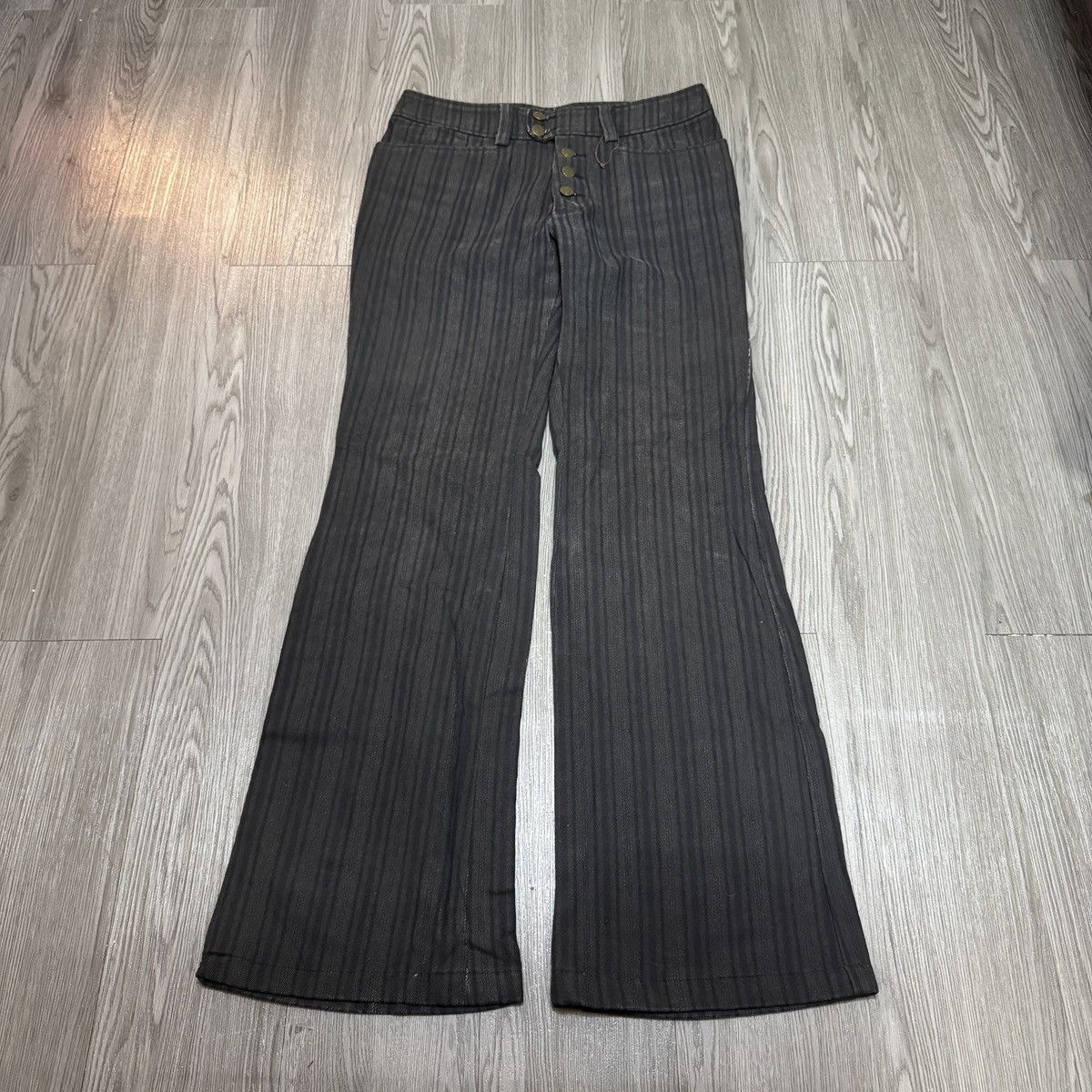 Tornado Mart Tornado Mart Denim Stripe Pants Size US 29 - 1 Thumbnail