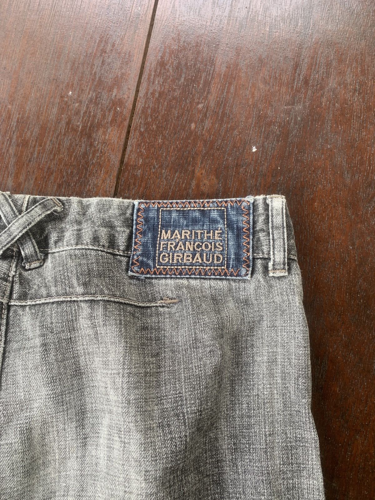 If Six Was Nine × Marithe + Francois Girbaud Marithe Francois Girbaud double knee bell bottom denim Size US 30 / EU 46 - 3 Thumbnail