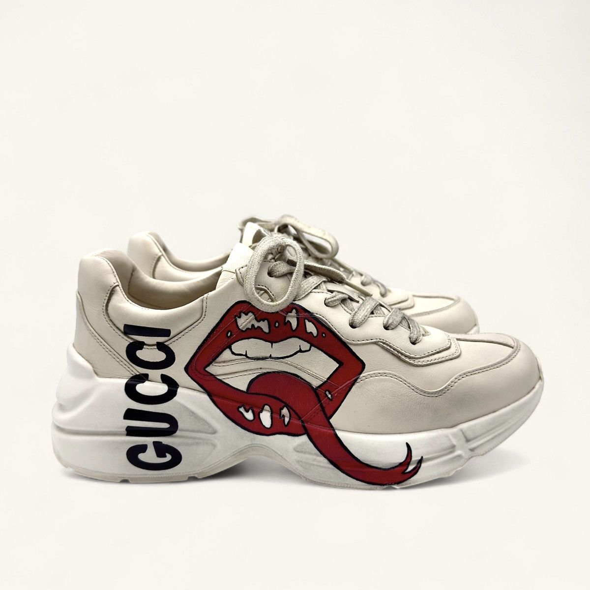 Gucci Gucci Rhyton “Mouth” Sneaker Size US 8.5 / EU 41-42 - 7 Thumbnail