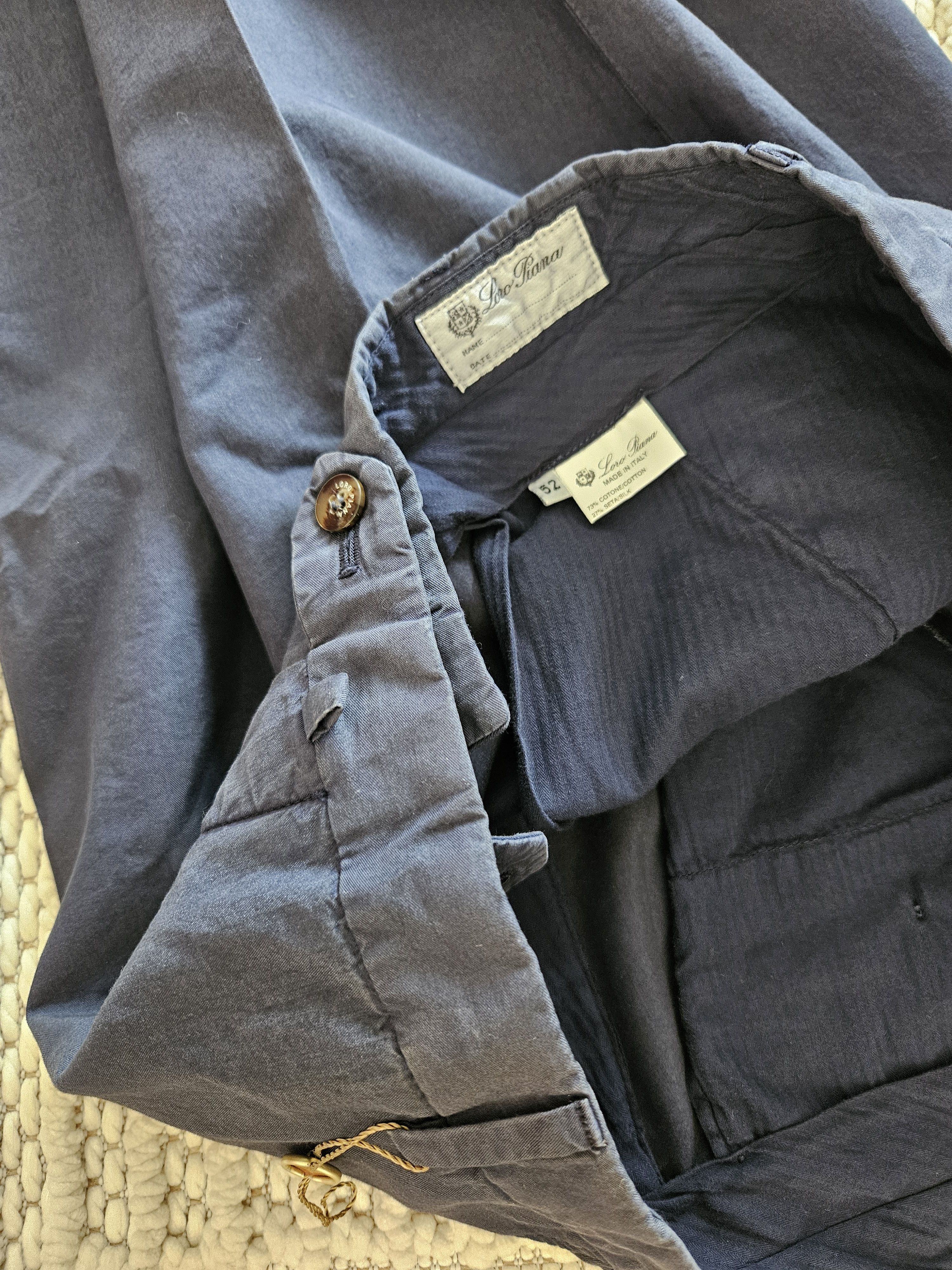 Loro Piana Loro Piana Trousers – Size 52 EU – New Size US 36 / EU 52 - 3 Thumbnail