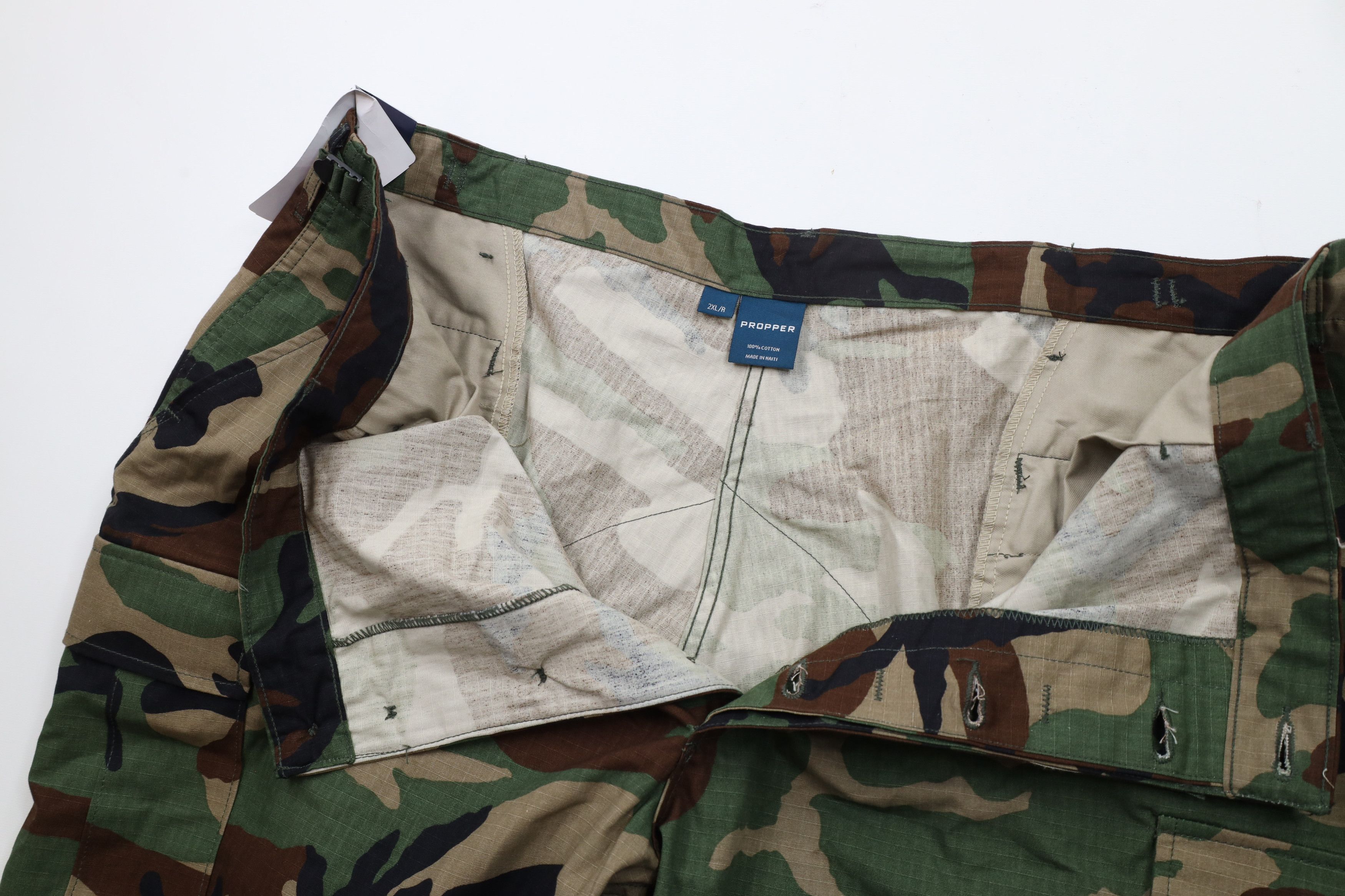 Vintage Deadstock Vintage Y2K Streetwear Knee Camouflage Cargo Pants Size US 40 / EU 56 - 7 Thumbnail