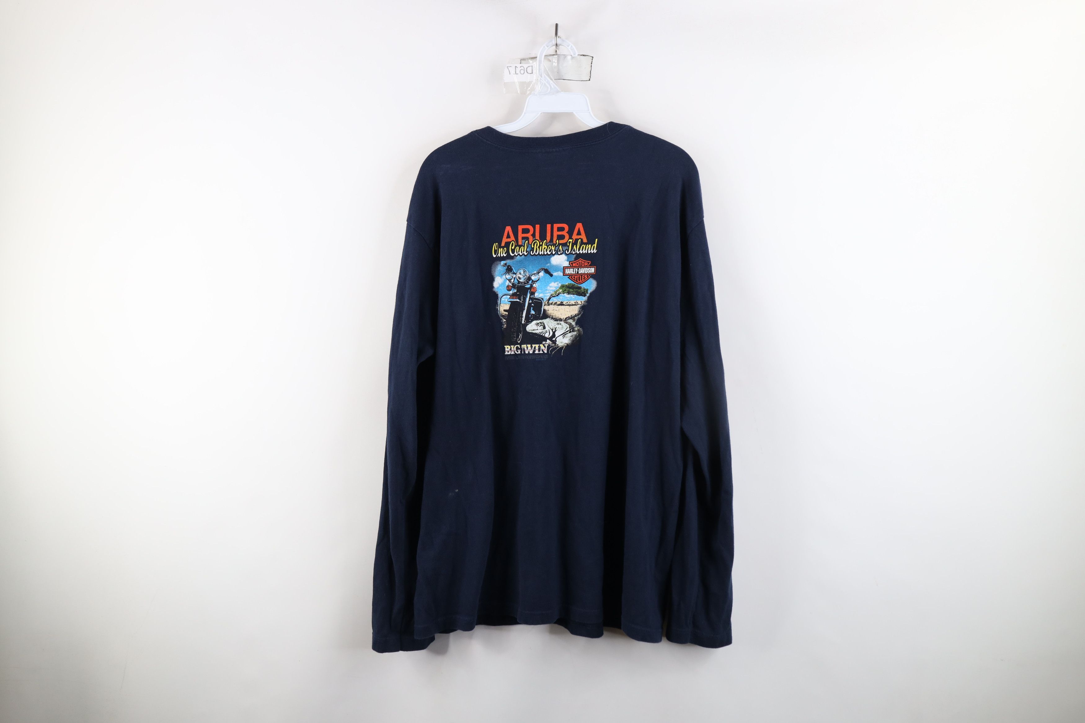Harley Davidson × Vintage Vintage Y2K 2003 Harley Davidson Long Sleeve T-Shirt USA Size XL / US 12-14 / IT 48-50 - 13 Thumbnail