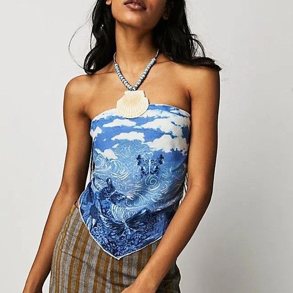Free People FREE PEOPLE FP ONE RAYA BANDANA SZ EXTRA SMALL Size XS / US 0-2 / IT 36-38 - 1 Thumbnail