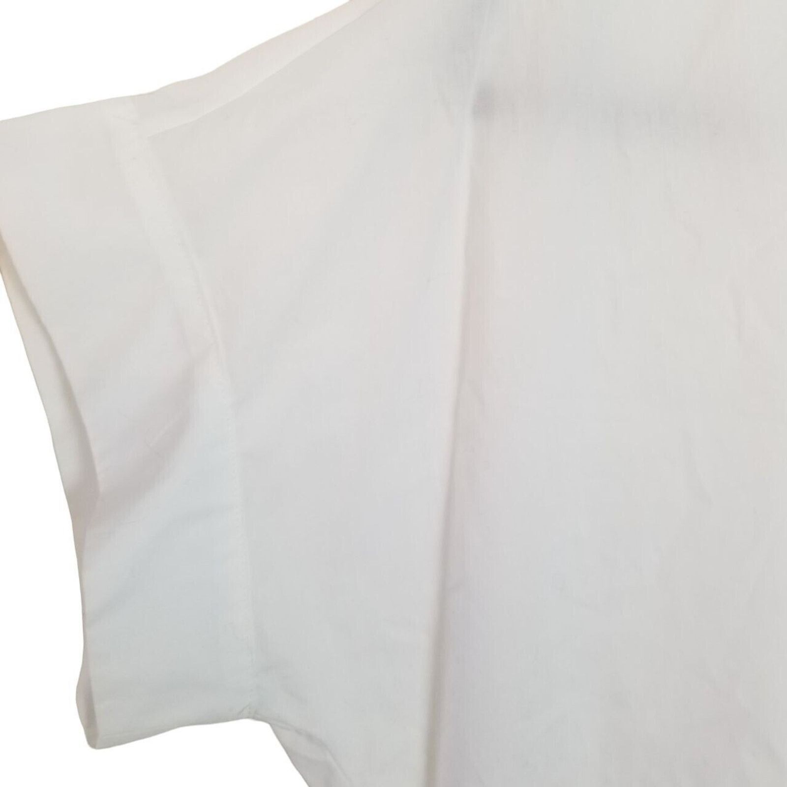 Calvin Klein Calvin Klein Cotton Shirt Drawstring Hem Minimalist Coastal Size S / US 4 / IT 40 - 5 Thumbnail