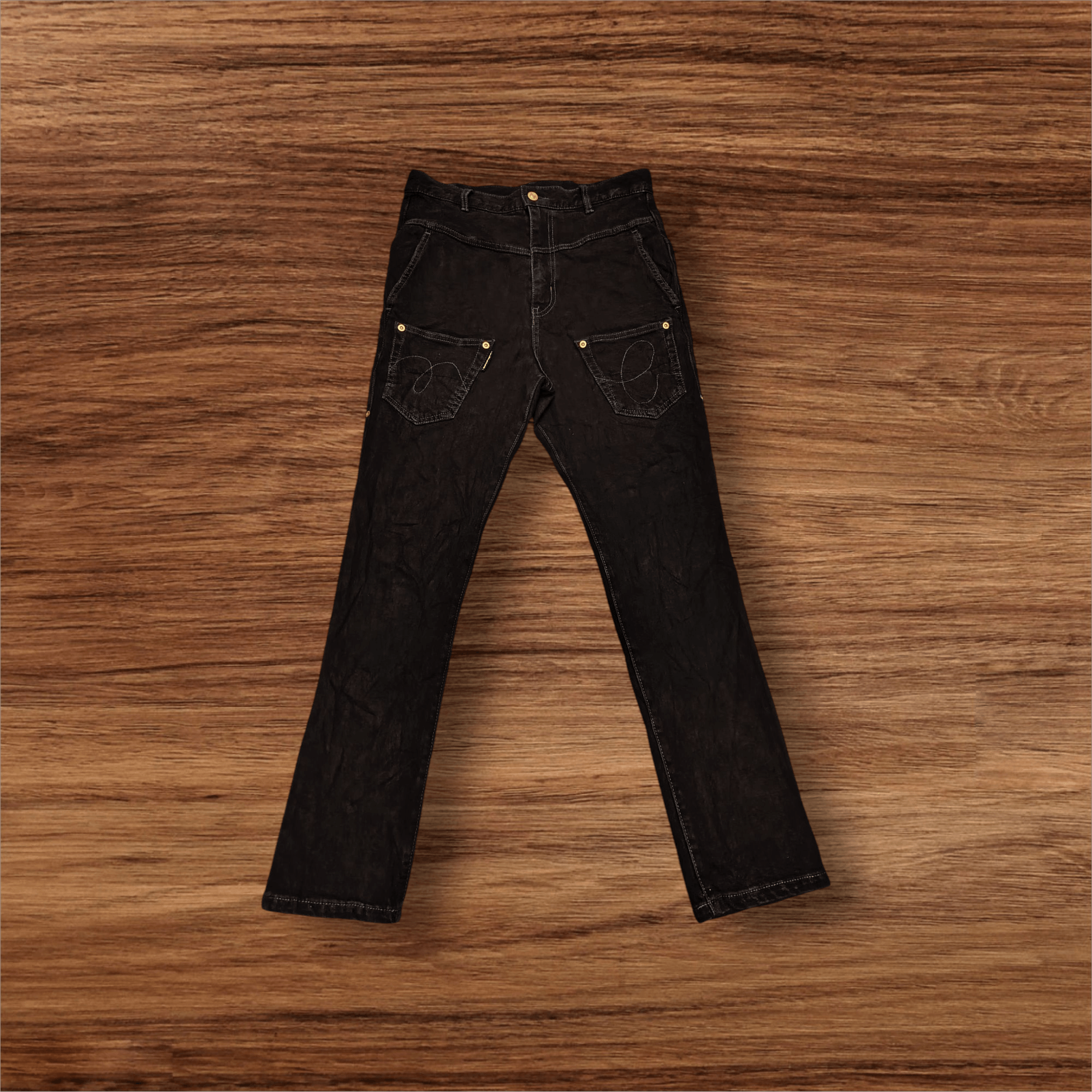 Issey Miyake Rare Japanese Mercibeaucoup Black Pants Size US 31 - 1 Thumbnail